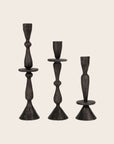 Set de 3 bougeoirs Jya