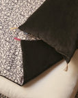 Sofa cover en velours et coton