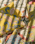 Housse de coussin Kalamkari
