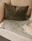 Sofa cover en velours et coton