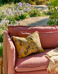 Housse de coussin Kalamkari