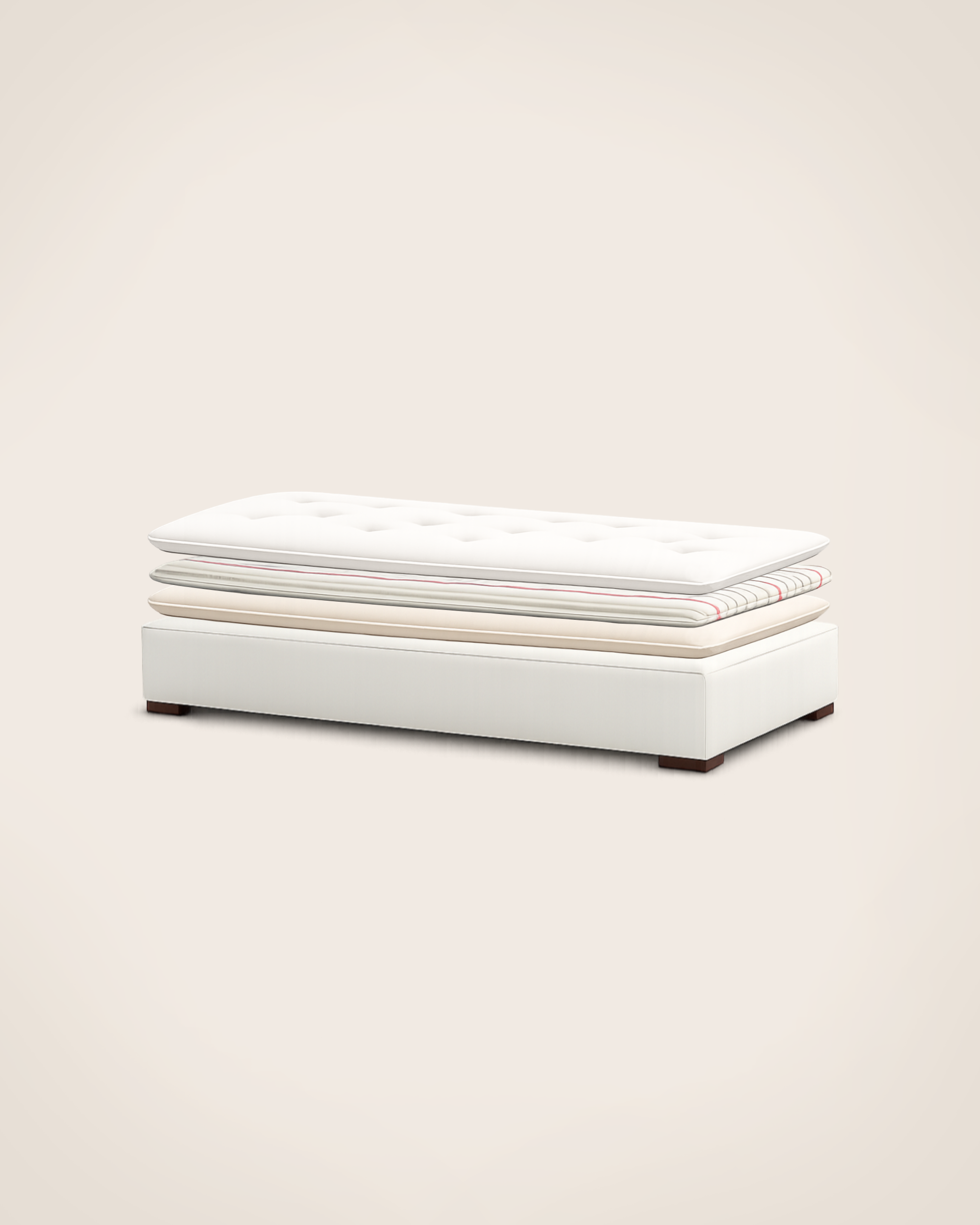 Divan Princesse - Structure Ecru