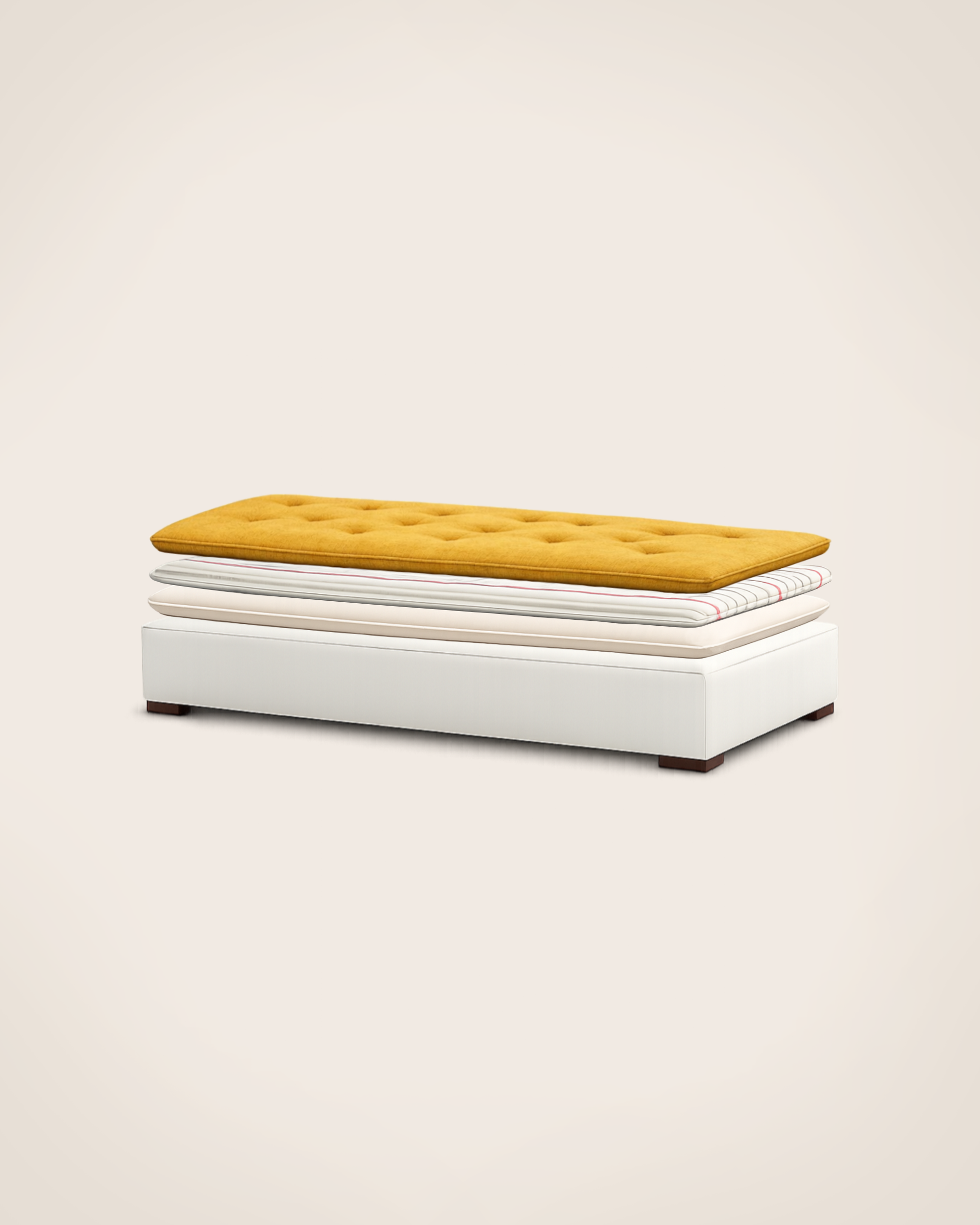 Divan Princesse - Structure Ecru