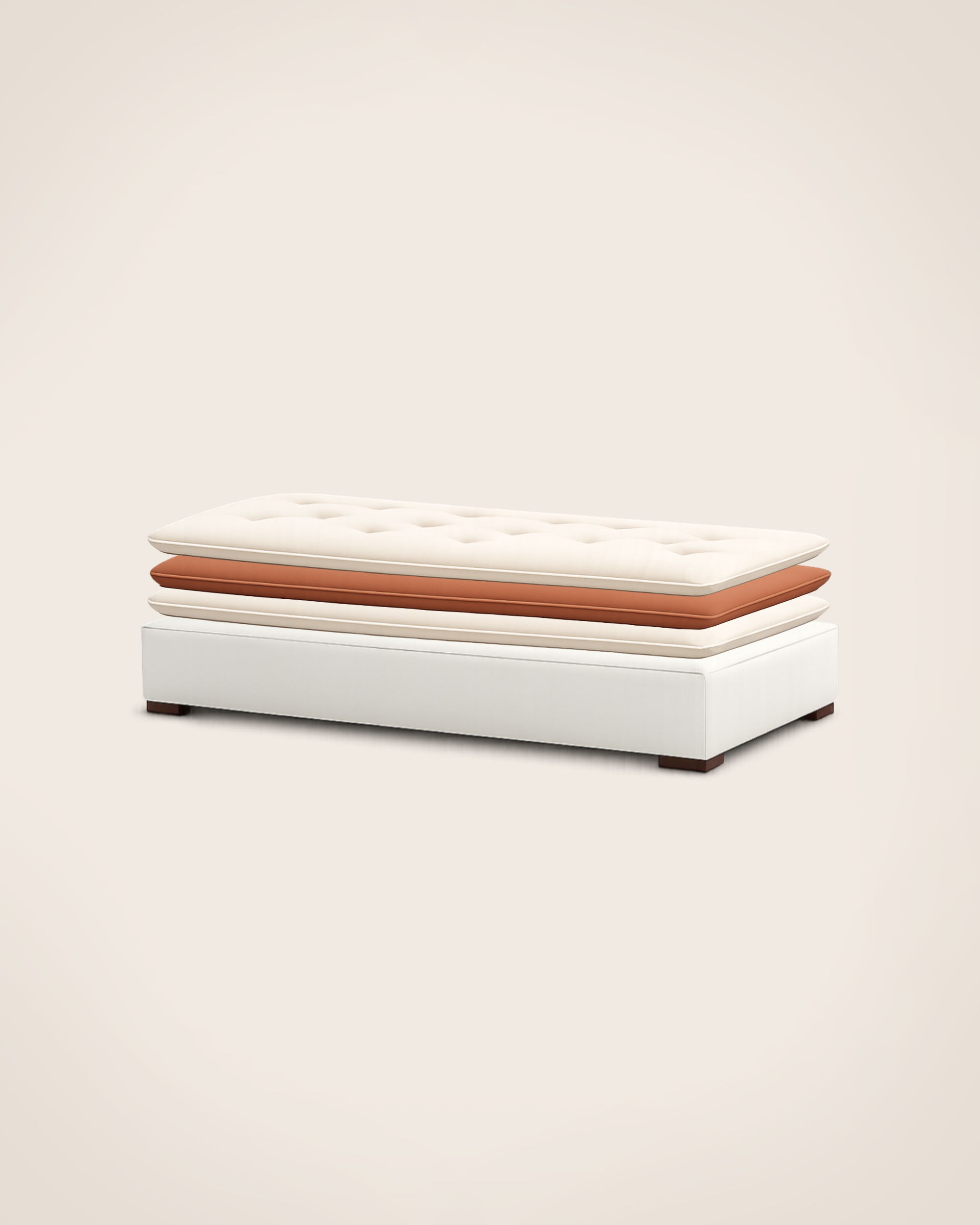 Divan Princesse - Structure Ecru