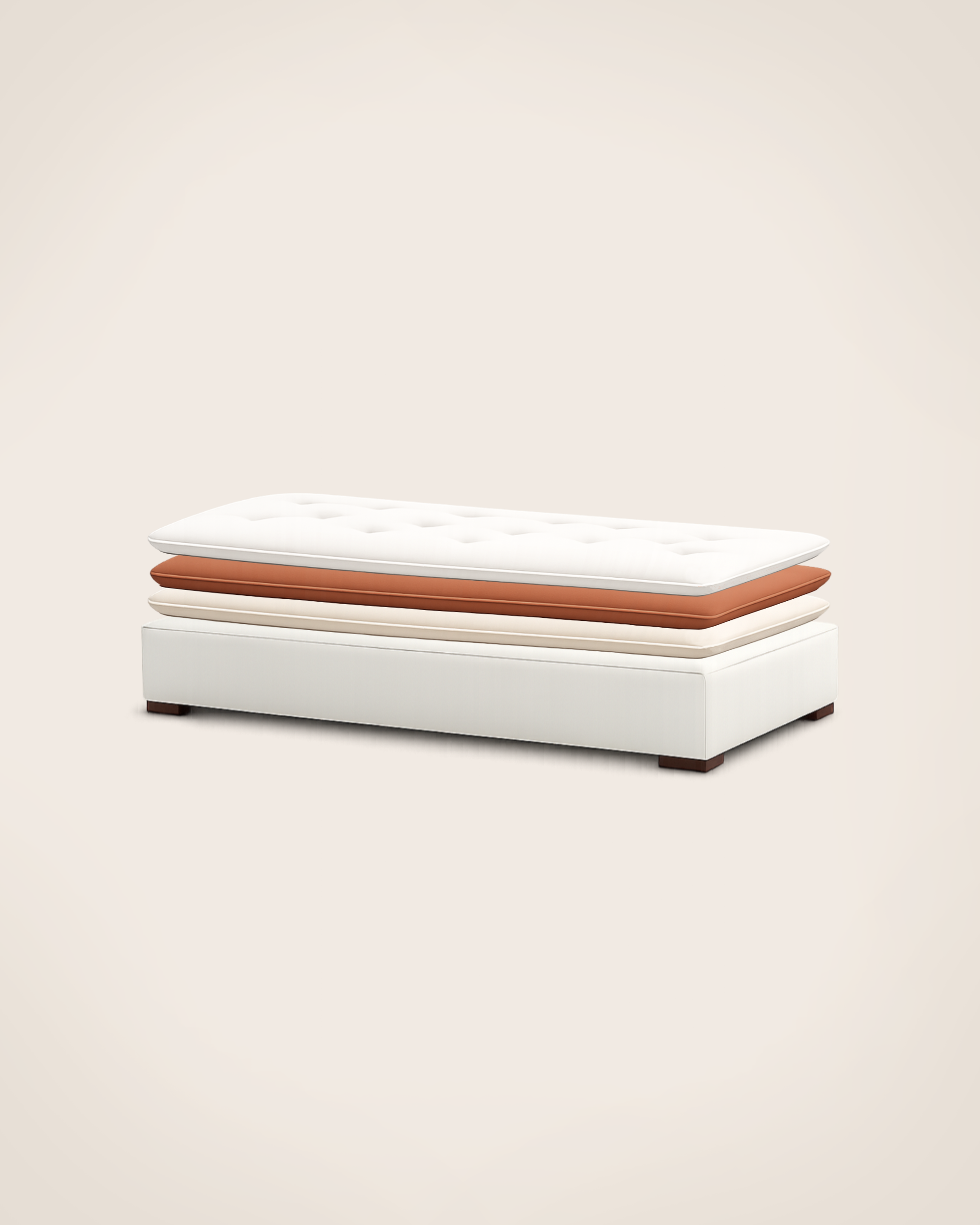 Divan Princesse - Structure Ecru