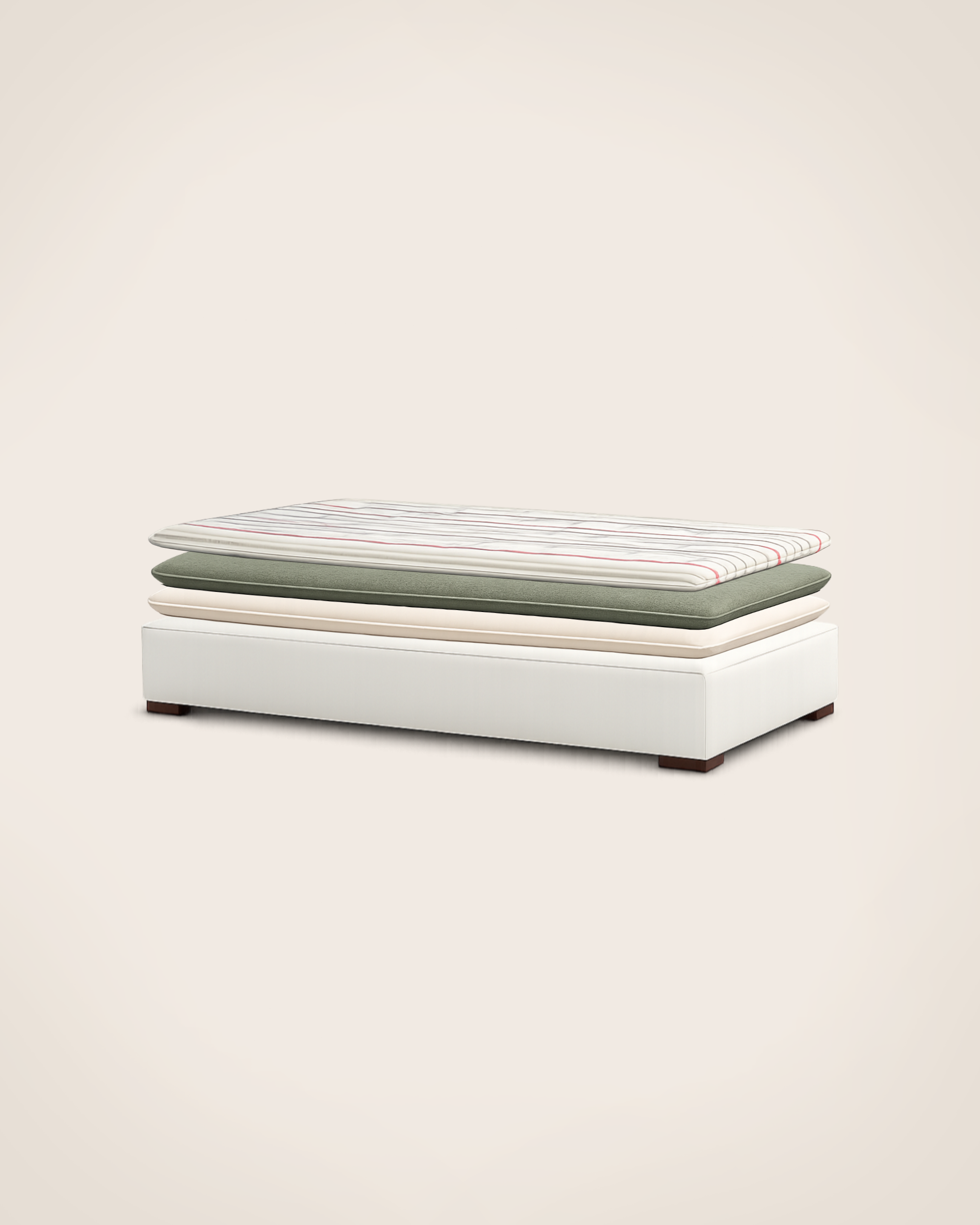 Divan Princesse - Structure Ecru