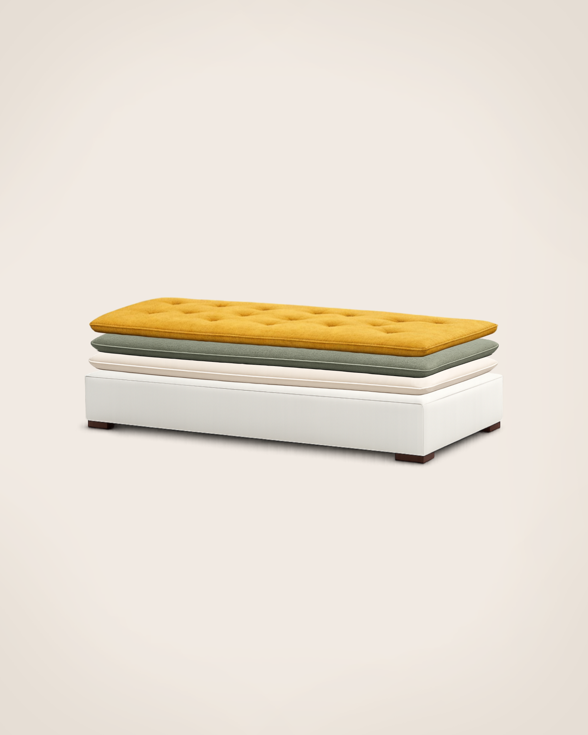 Divan Princesse - Structure Ecru