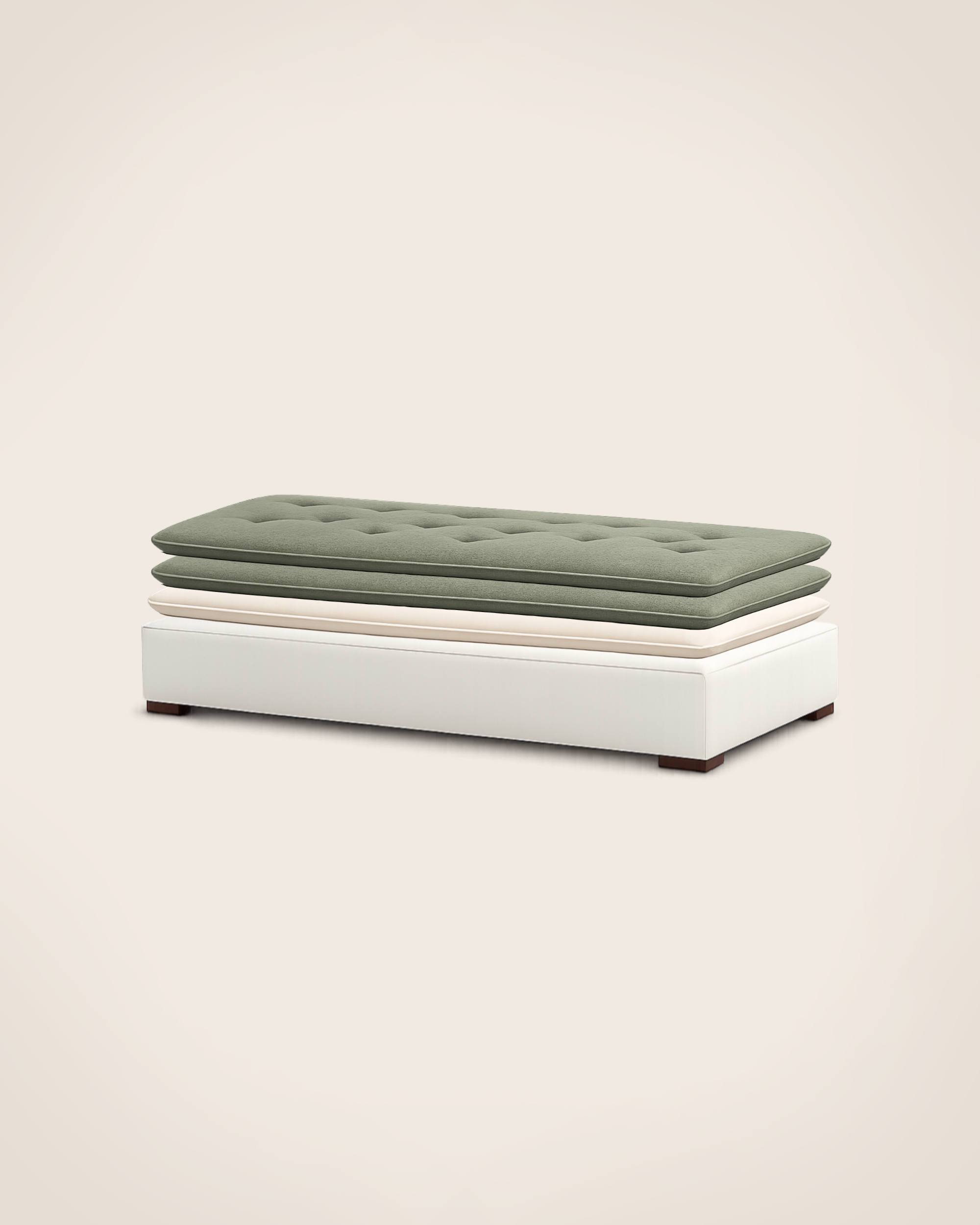 Divan Princesse - Structure Ecru