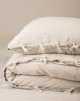 Parure de lit Selena - Ciment