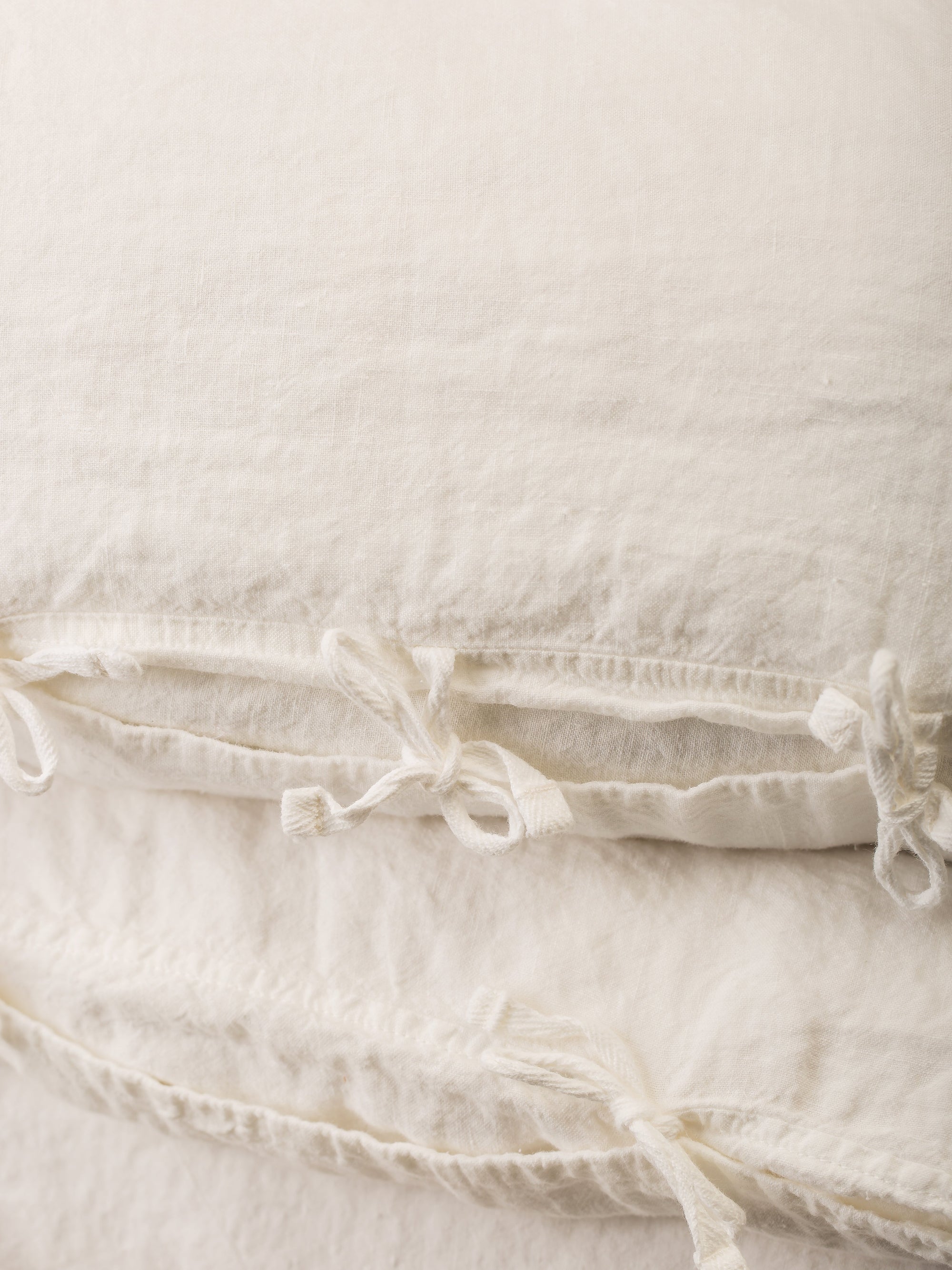 Parure de lit Selena - Blanc Cassé