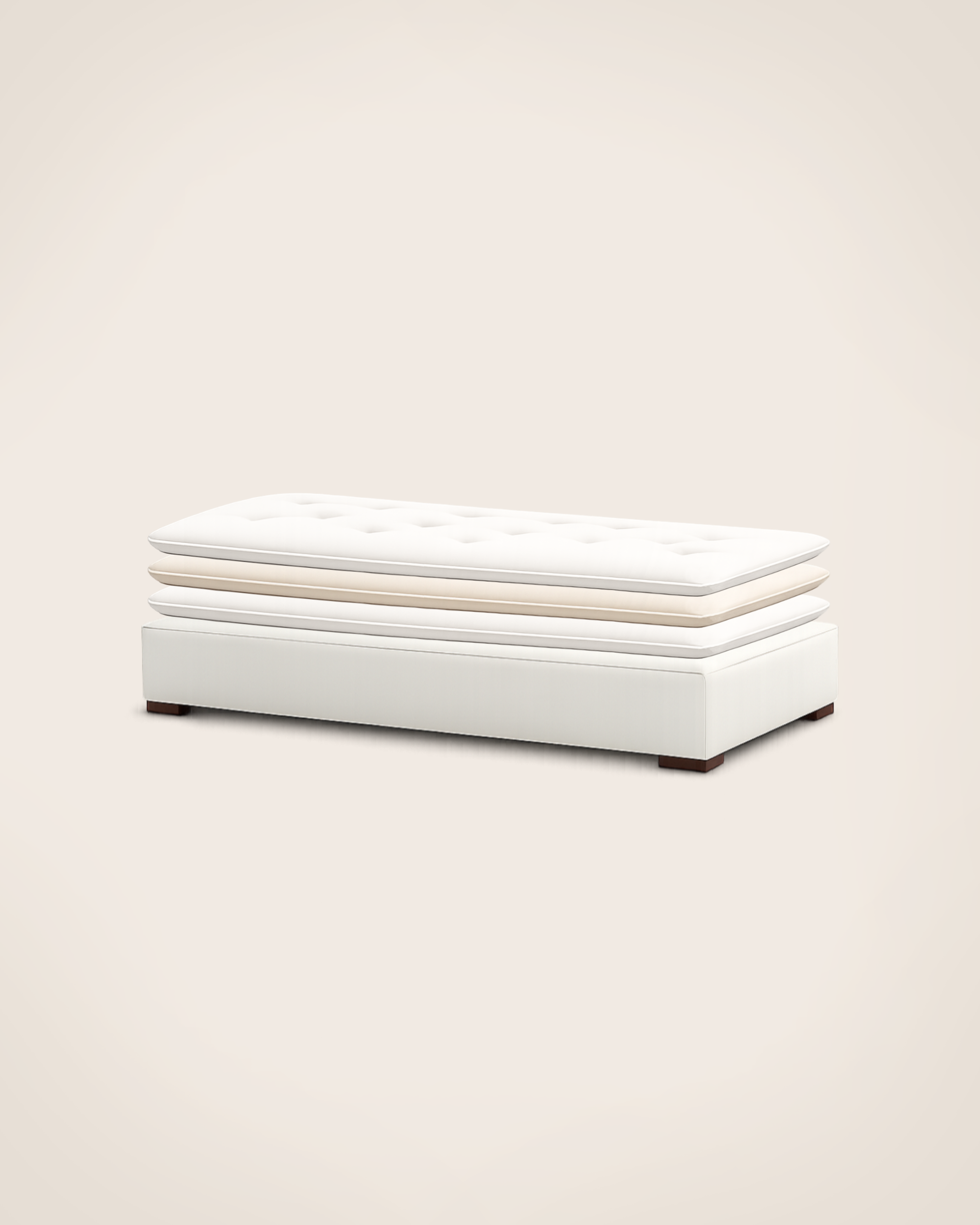 Divan Princesse - Structure Ecru