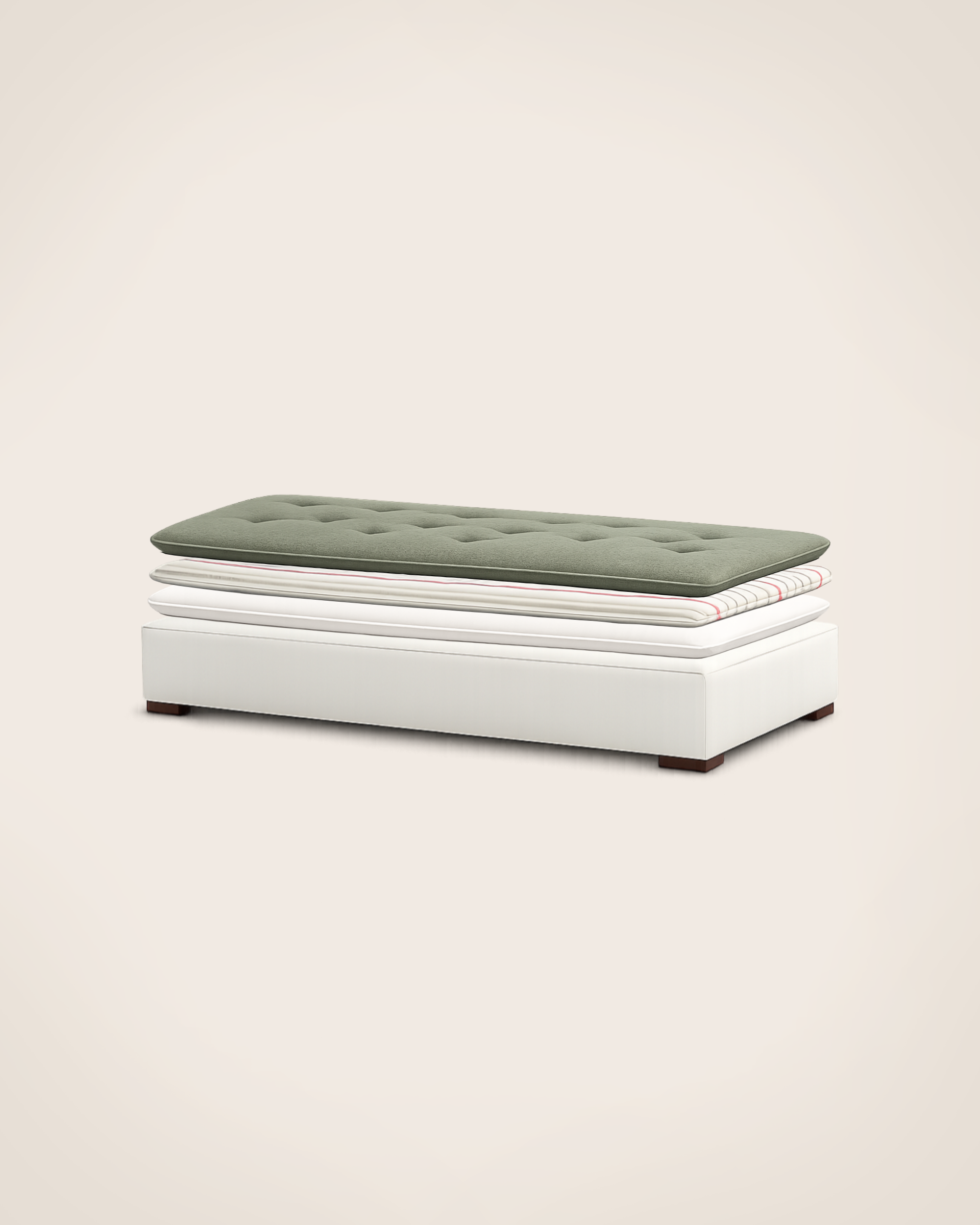 Divan Princesse - Structure Ecru