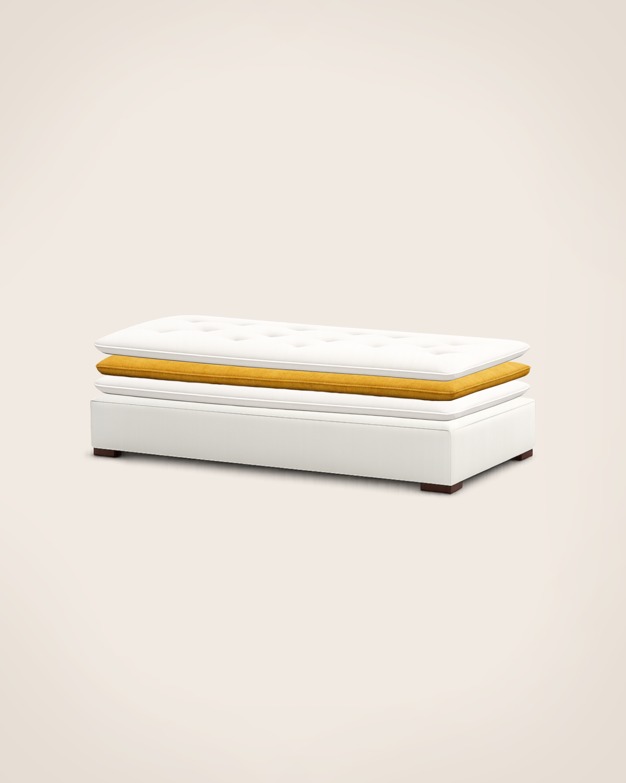 Divan Princesse - Structure Ecru