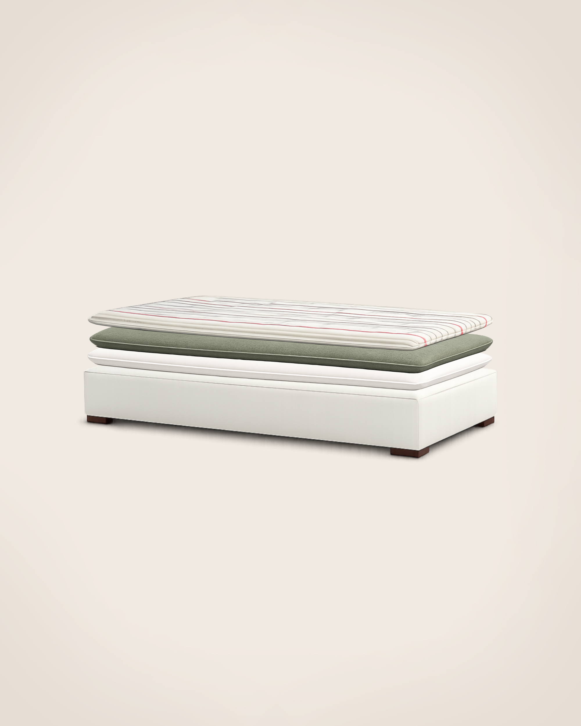 Divan Princesse - Structure Ecru