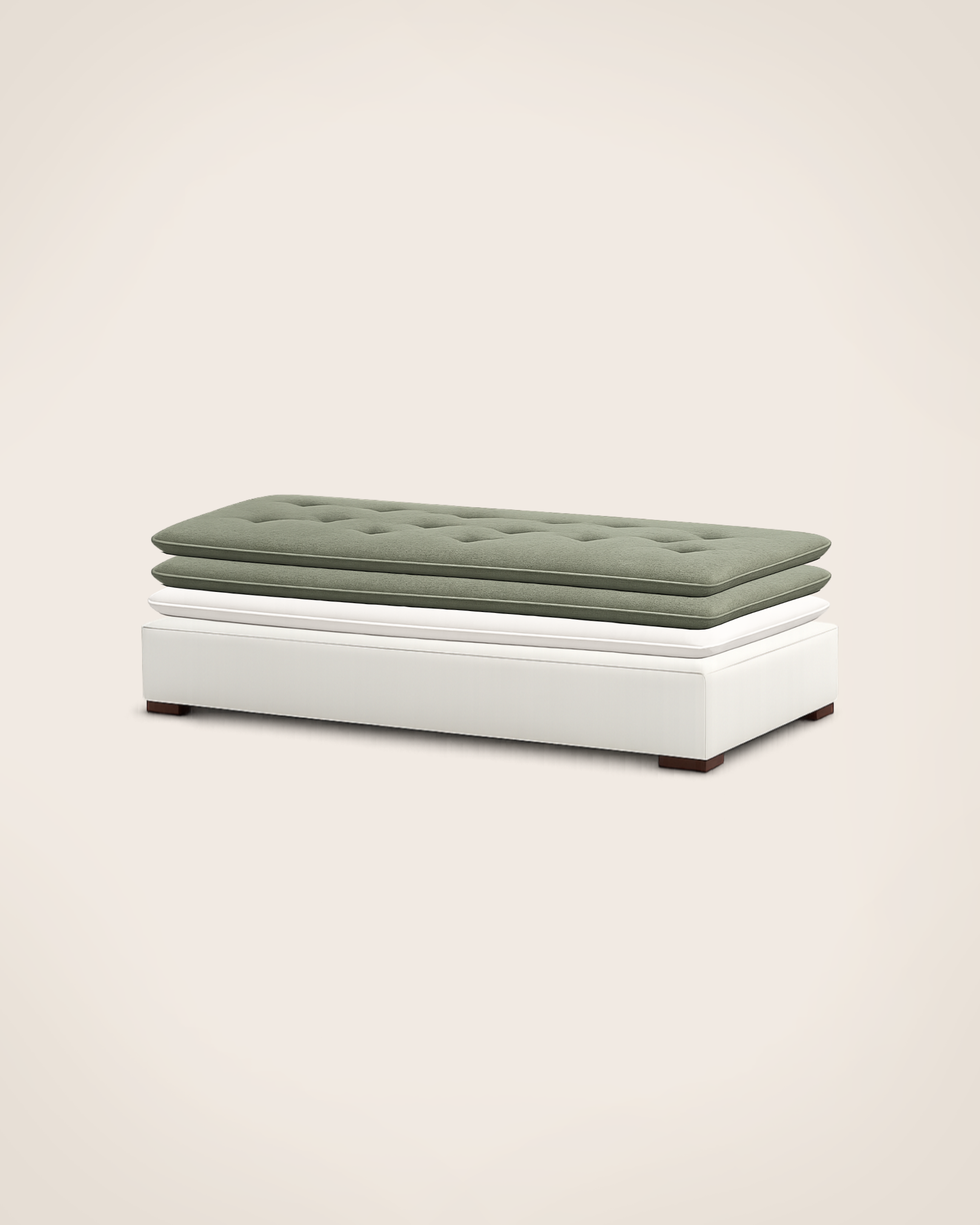 Divan Princesse - Structure Ecru