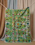 Pièce artisanale Kantha brodé
