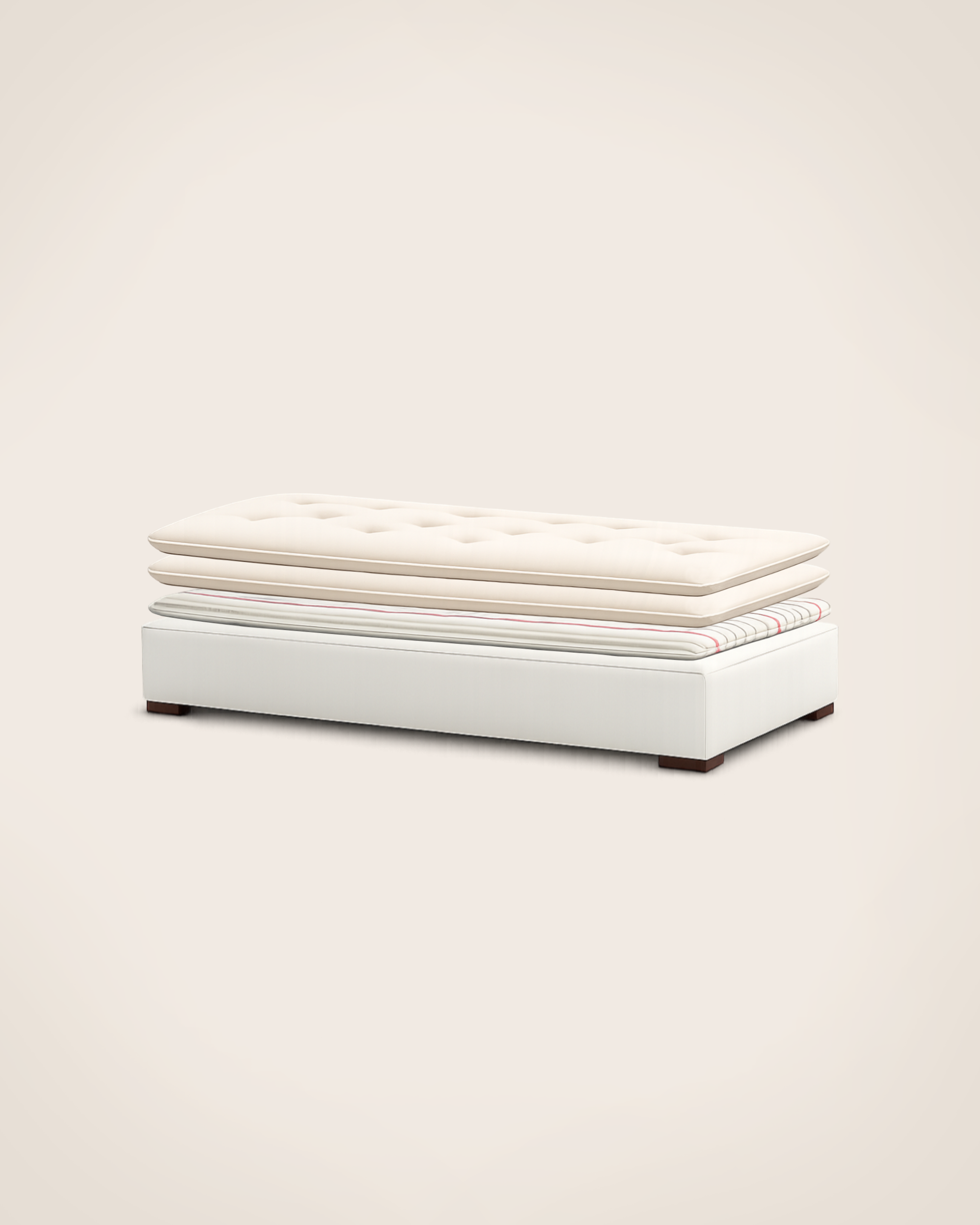 Divan Princesse - Structure Ecru