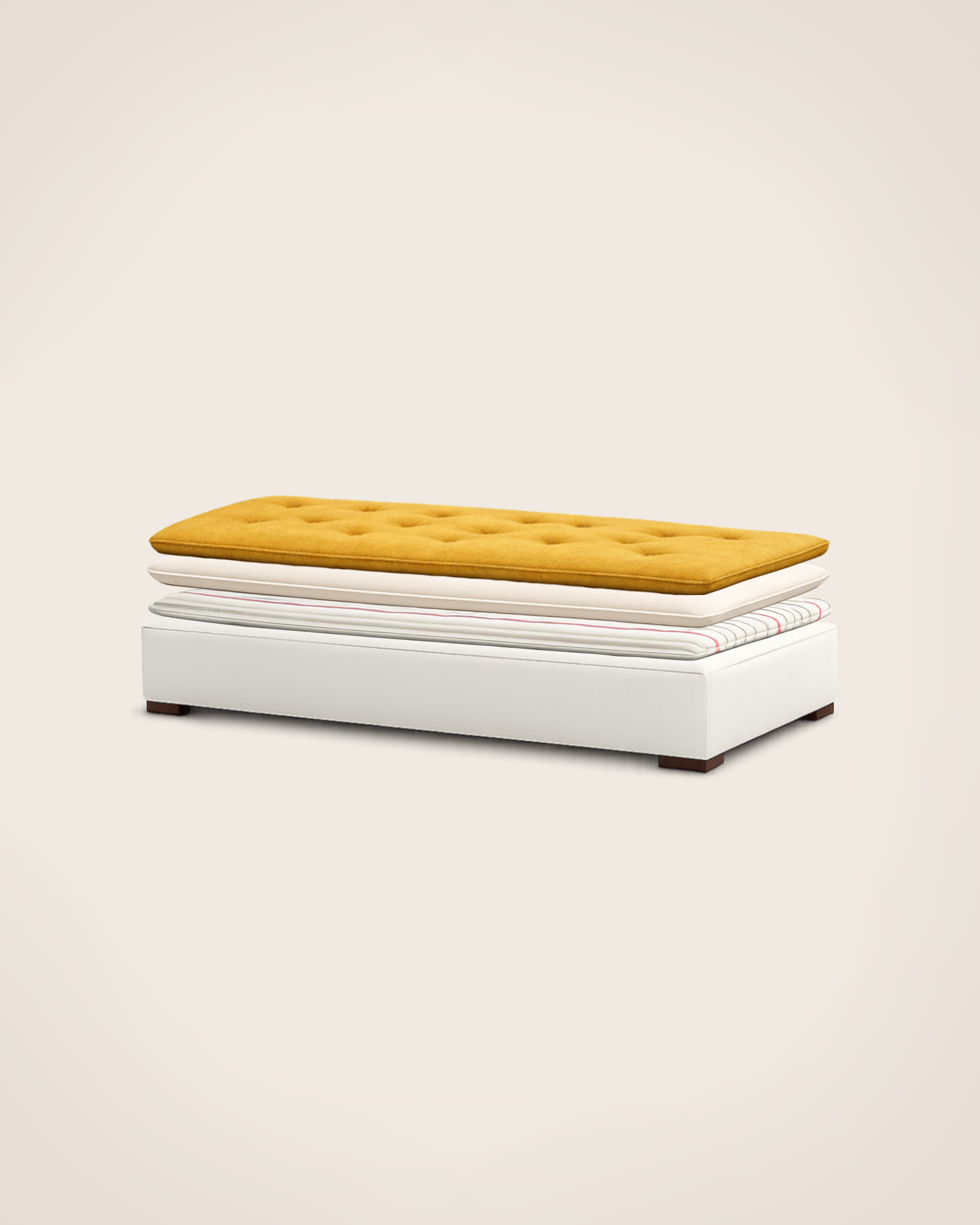 Divan Princesse - Structure Ecru