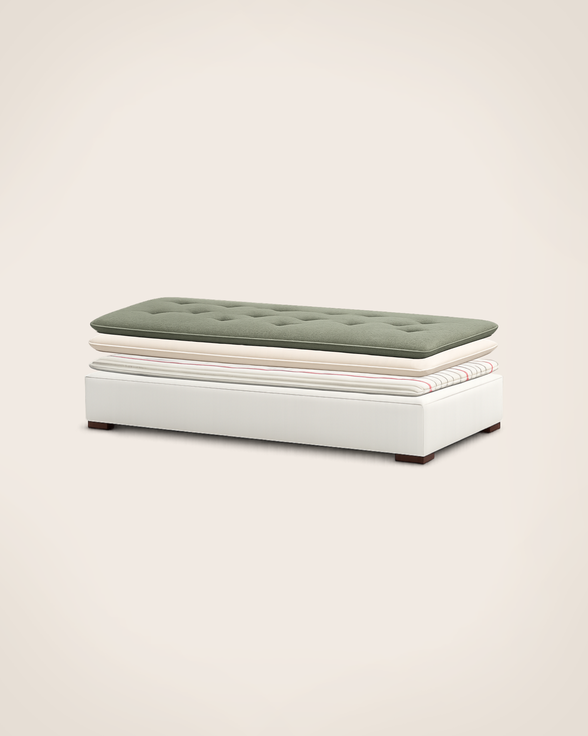 Divan Princesse - Structure Ecru