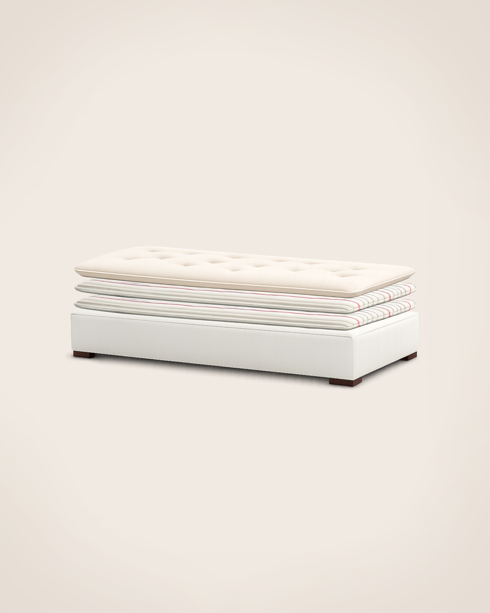 Divan Princesse - Structure Ecru