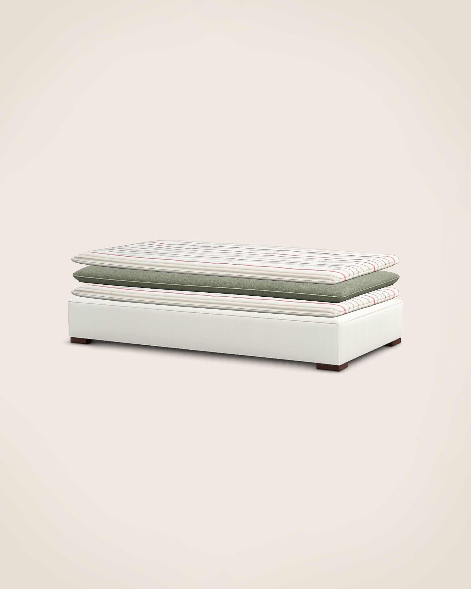 Divan Princesse - Structure Ecru