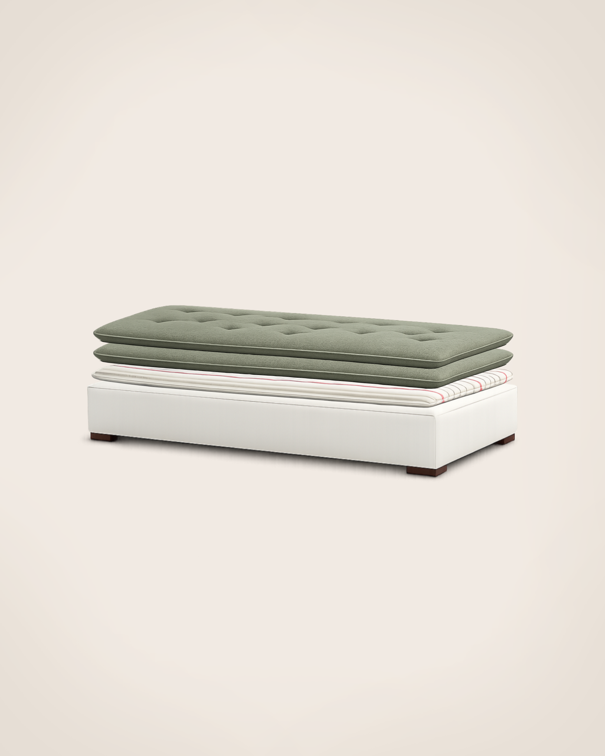 Divan Princesse - Structure Ecru