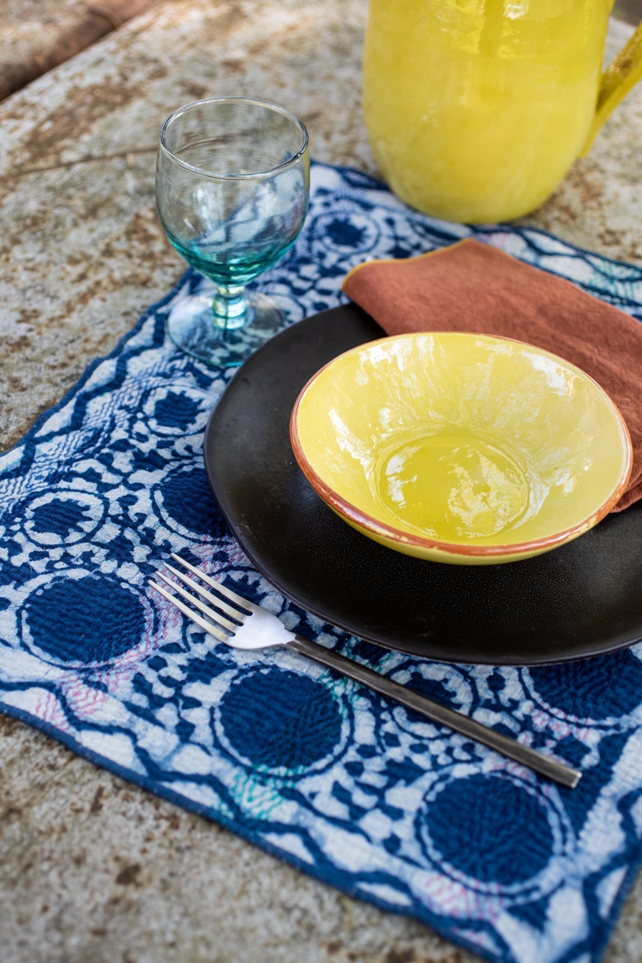 Set de table Kantha