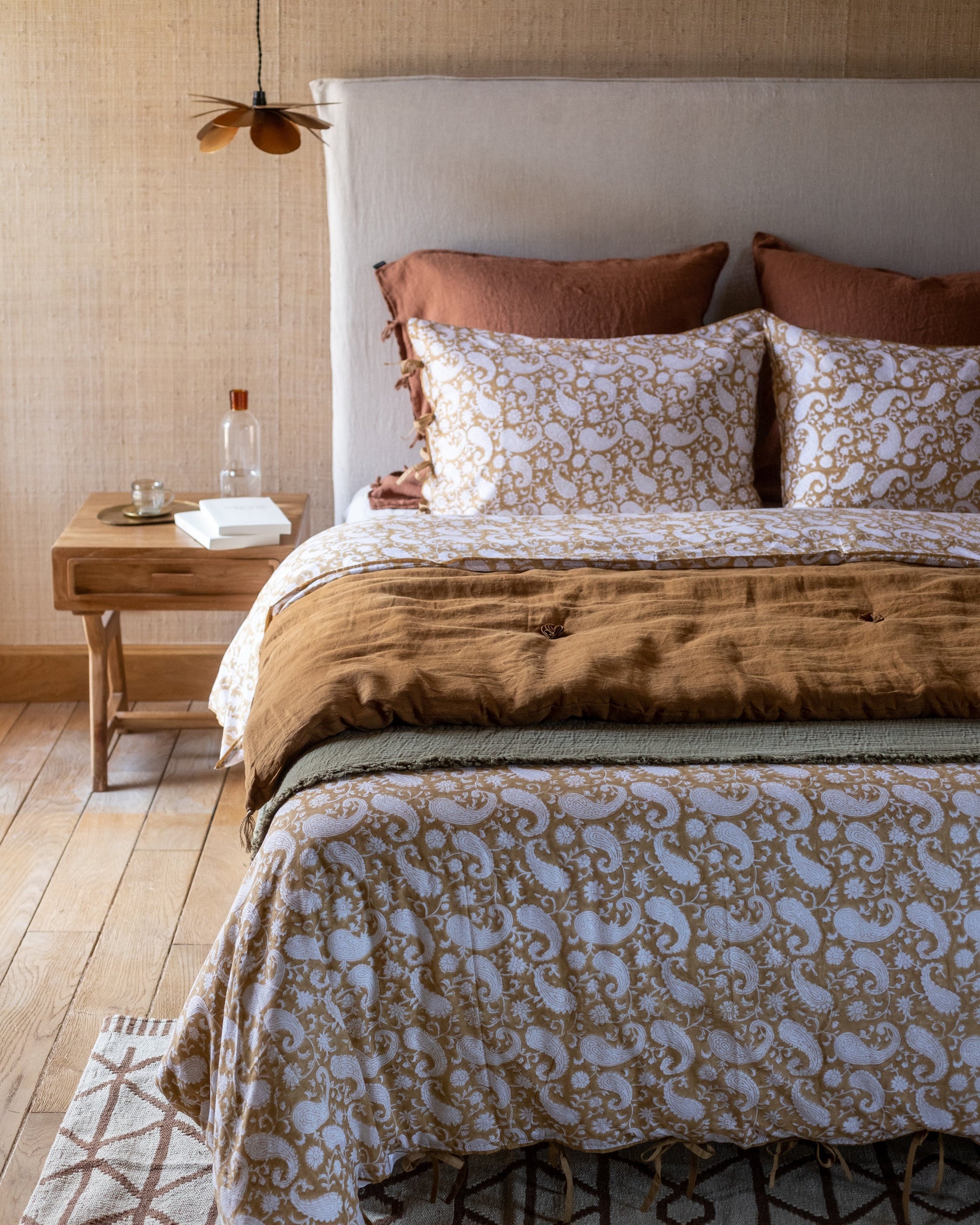 Housse de couette Paisley bio