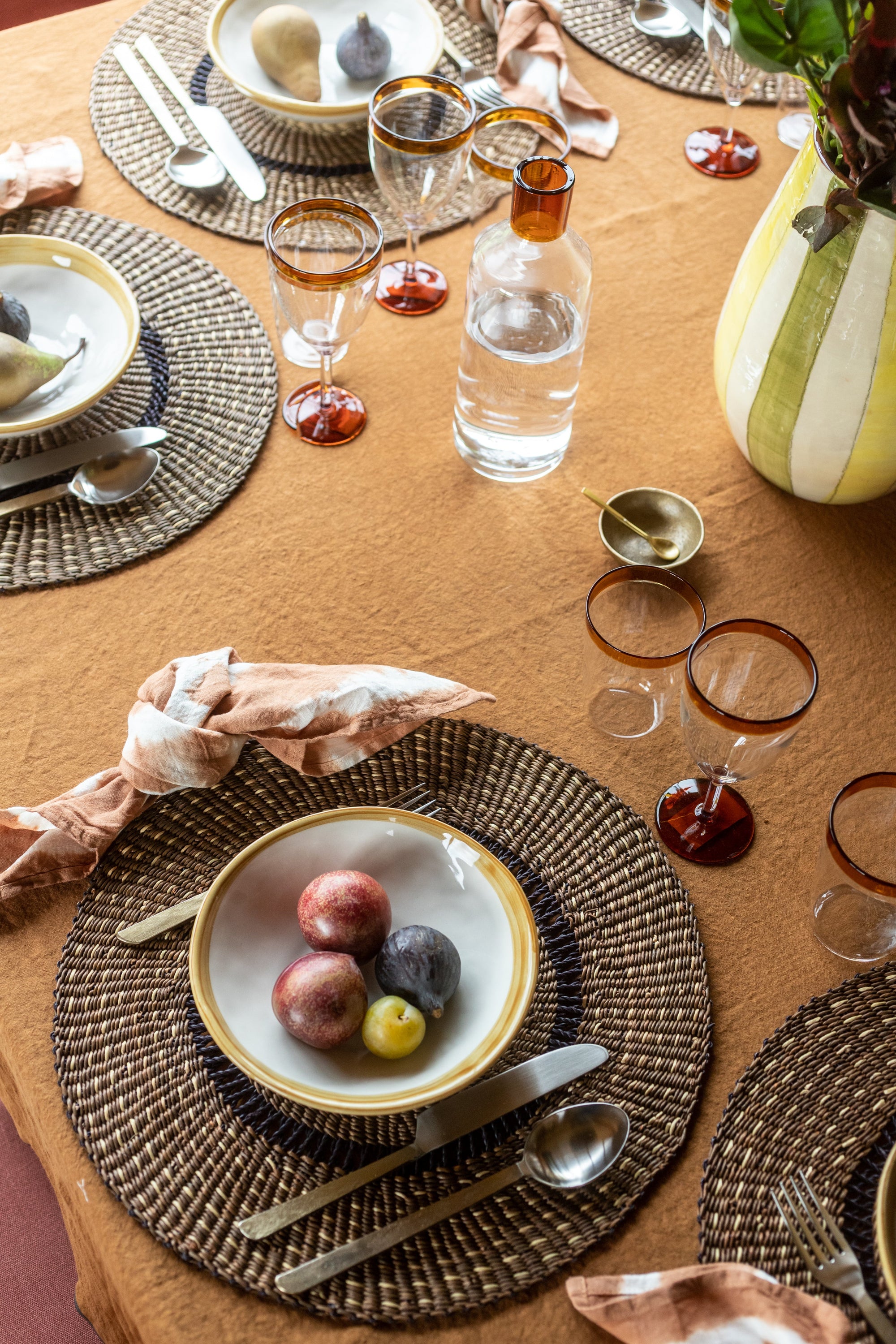 Lot de 4 verres à pied Ina