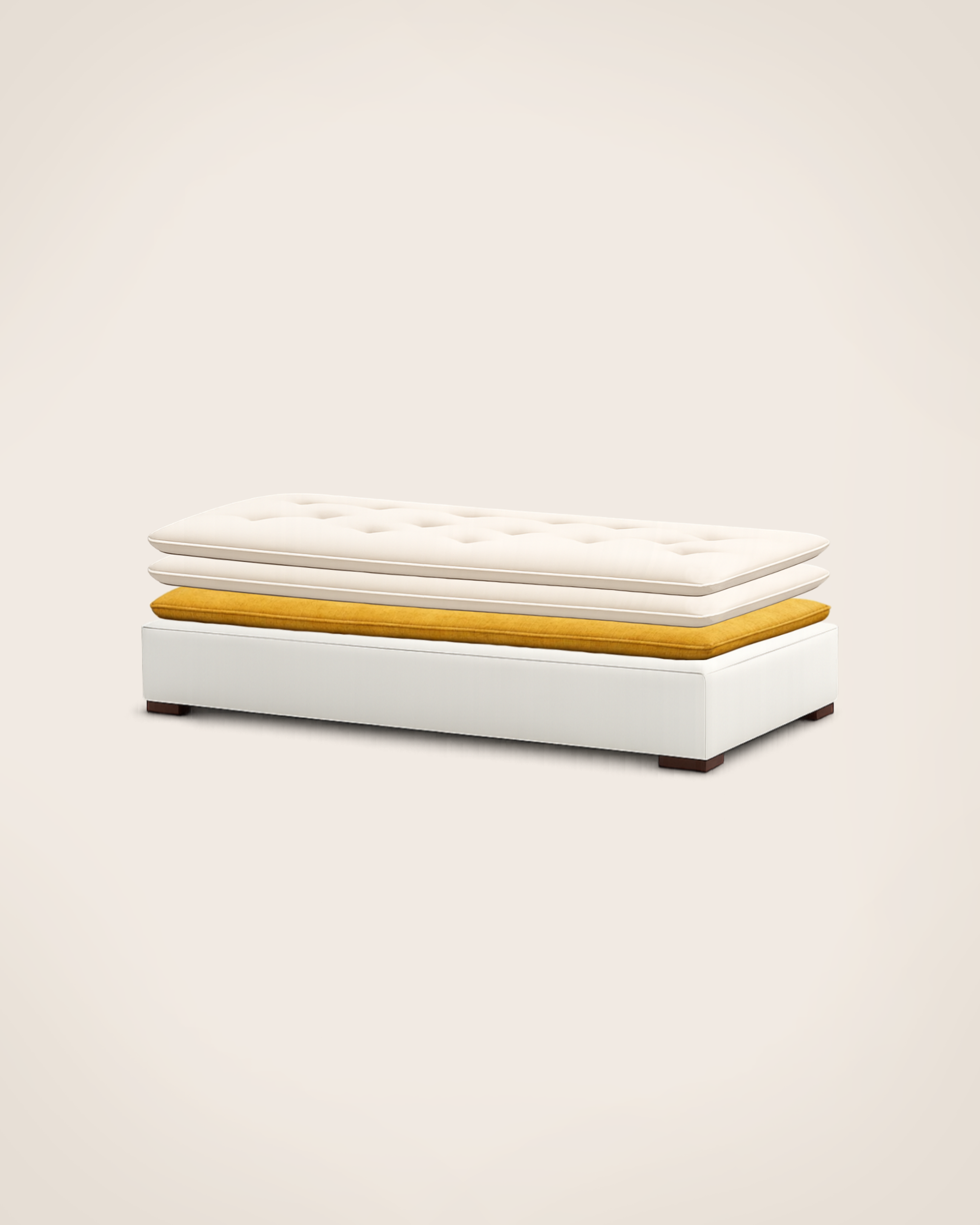 Divan Princesse - Structure Ecru