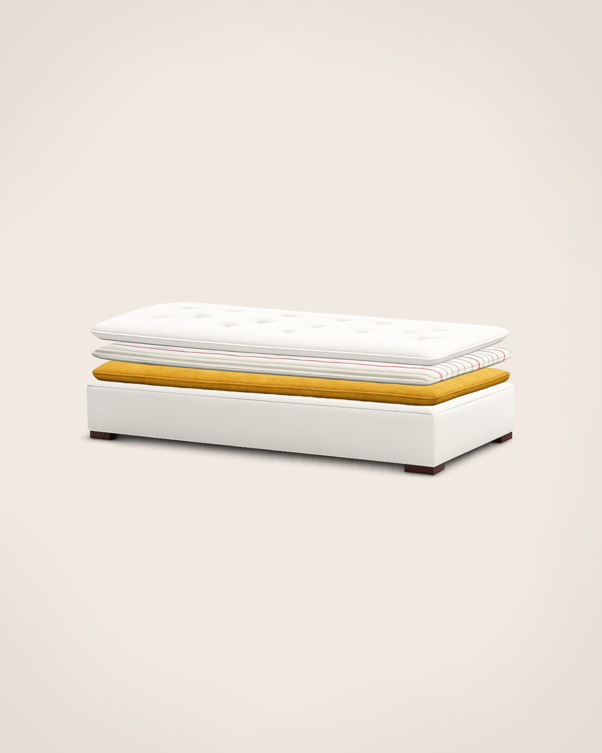 Divan Princesse - Structure Ecru