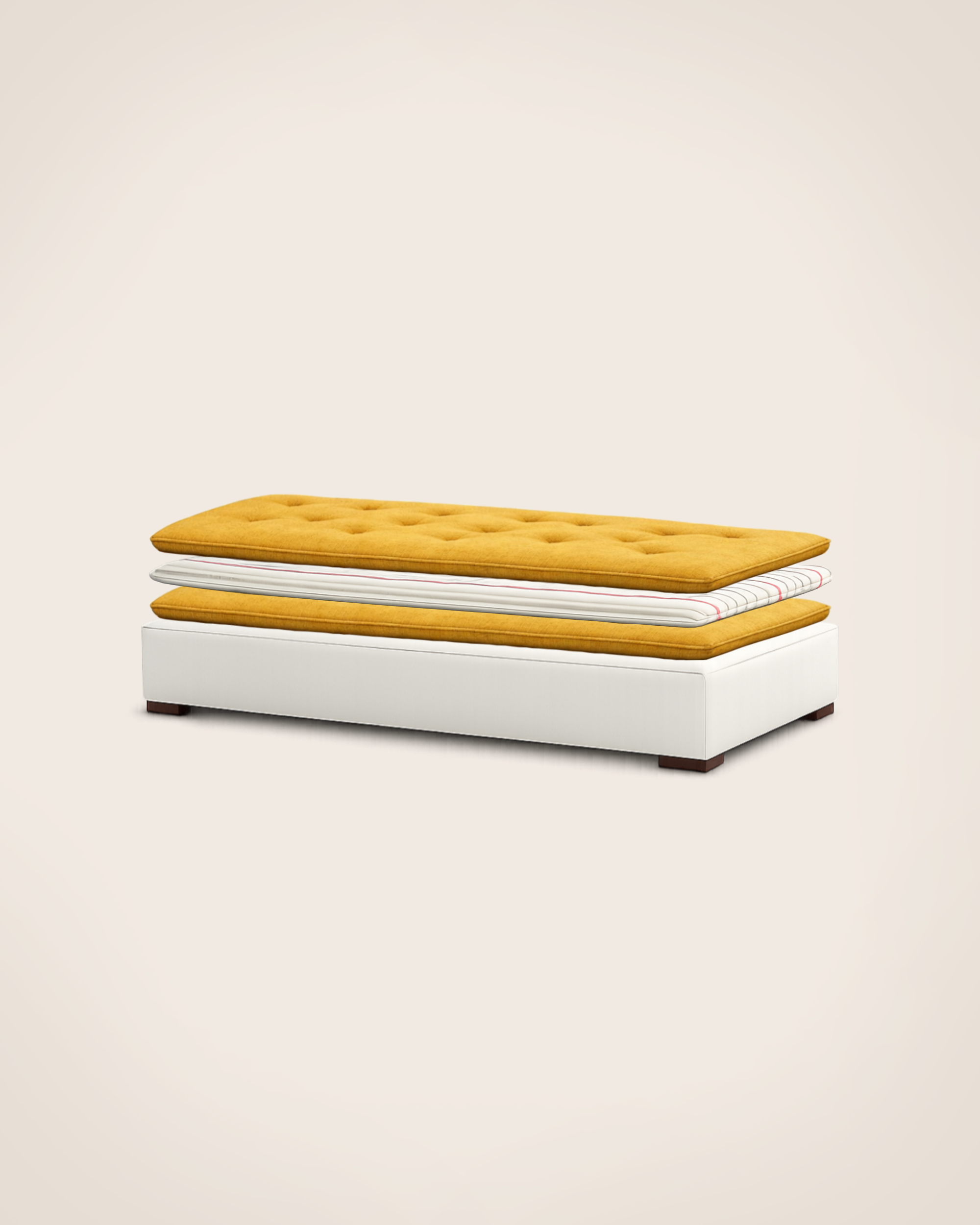 Divan Princesse - Structure Ecru