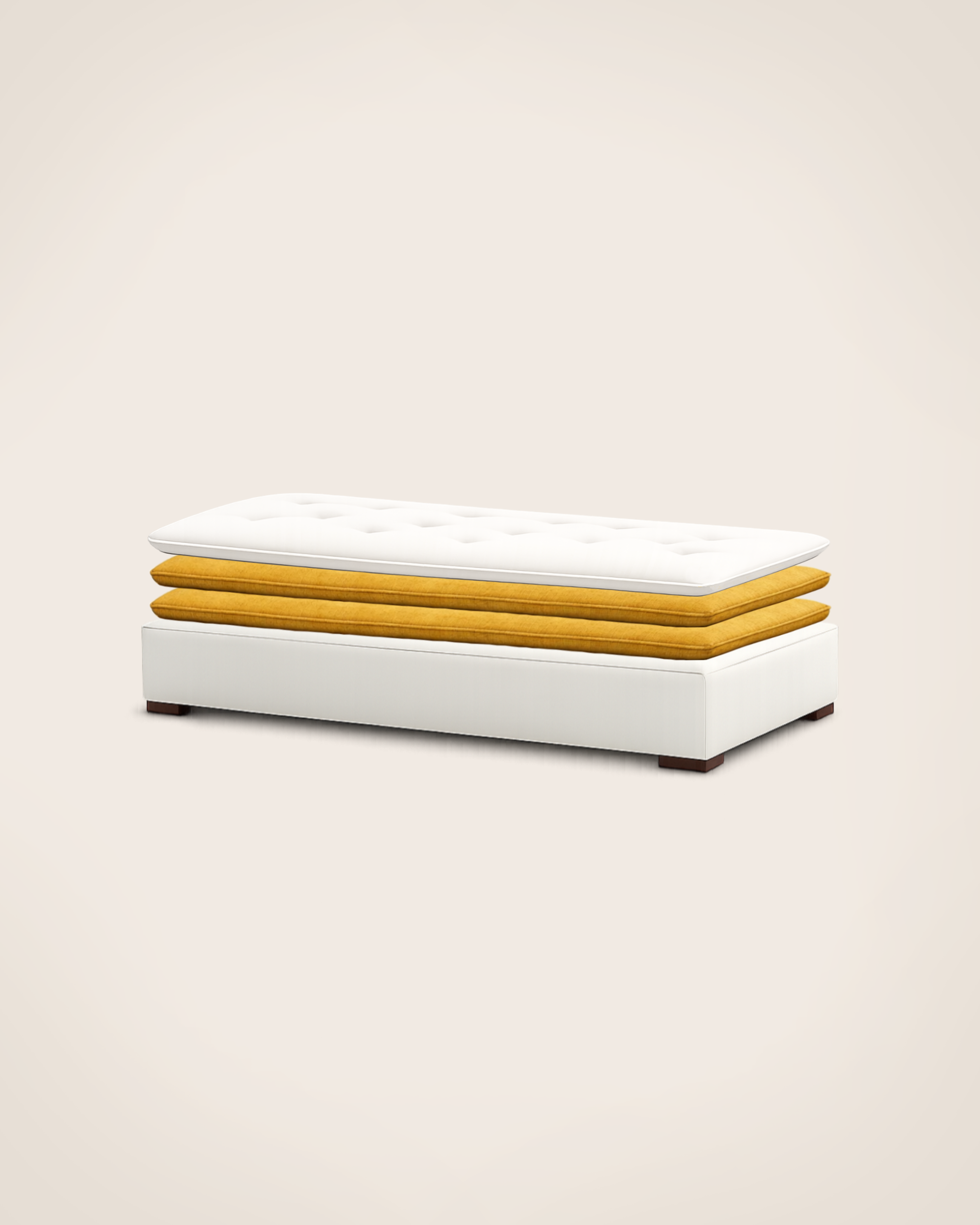 Divan Princesse - Structure Ecru