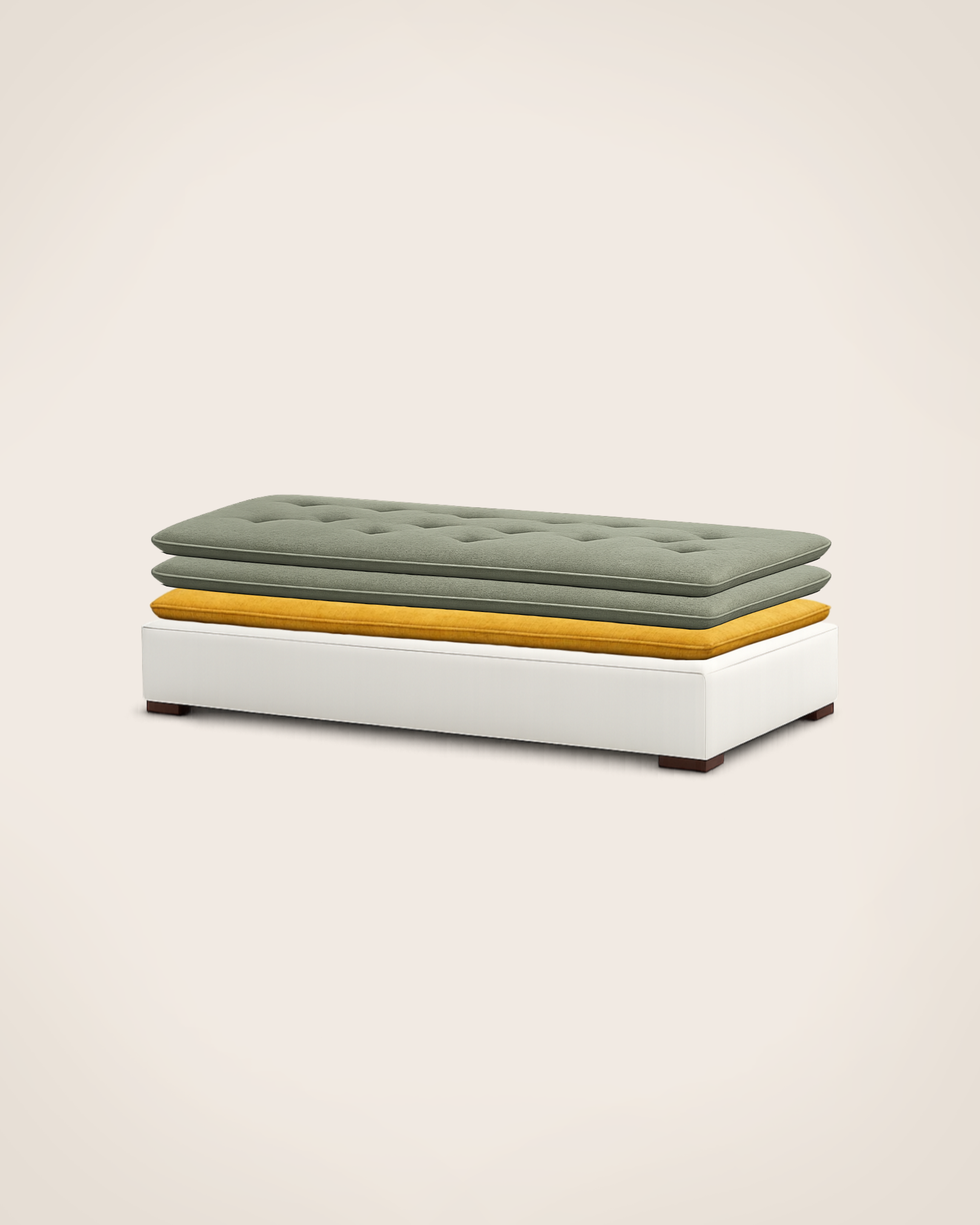 Divan Princesse - Structure Ecru