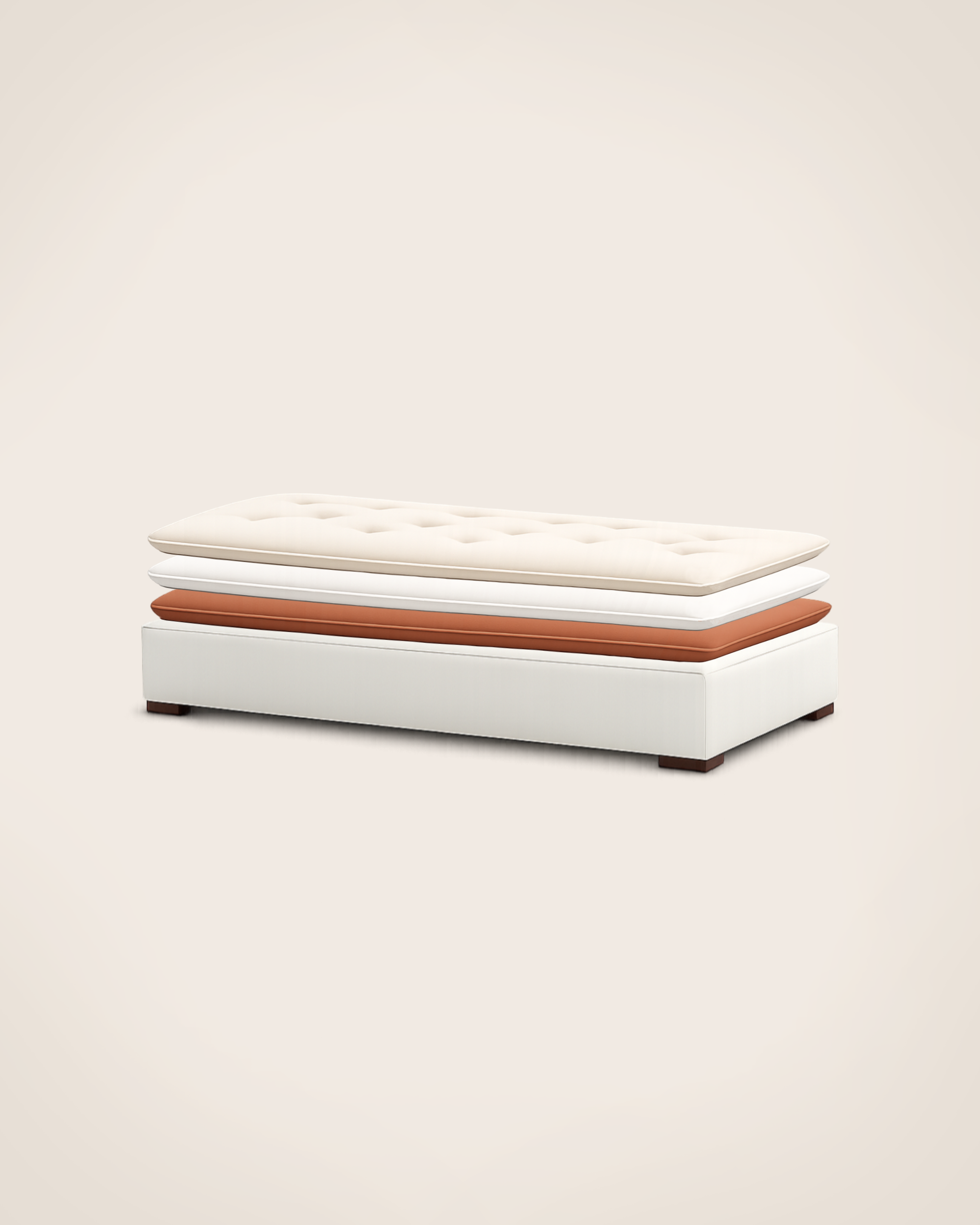 Divan Princesse - Structure Ecru