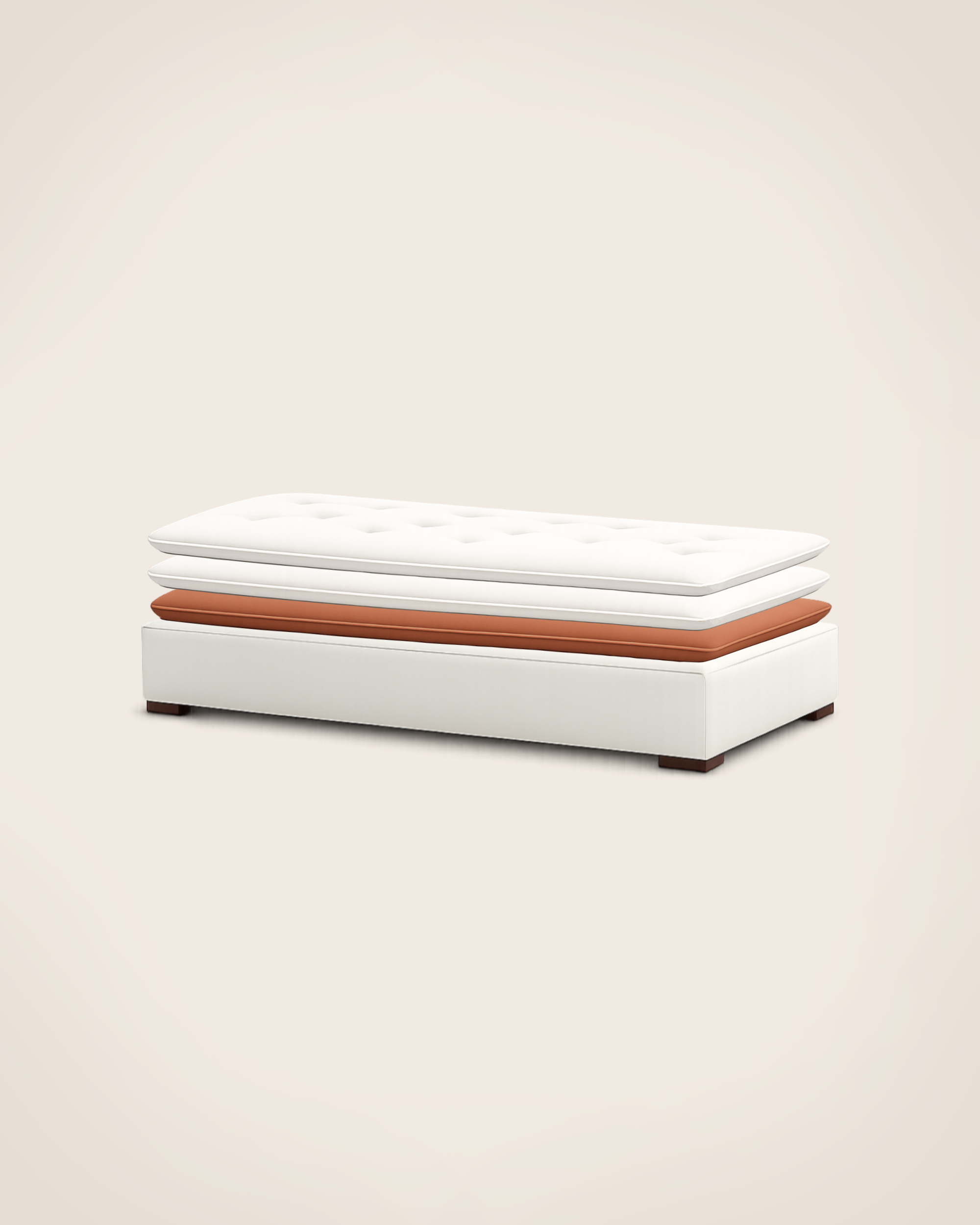 Divan Princesse - Structure Ecru