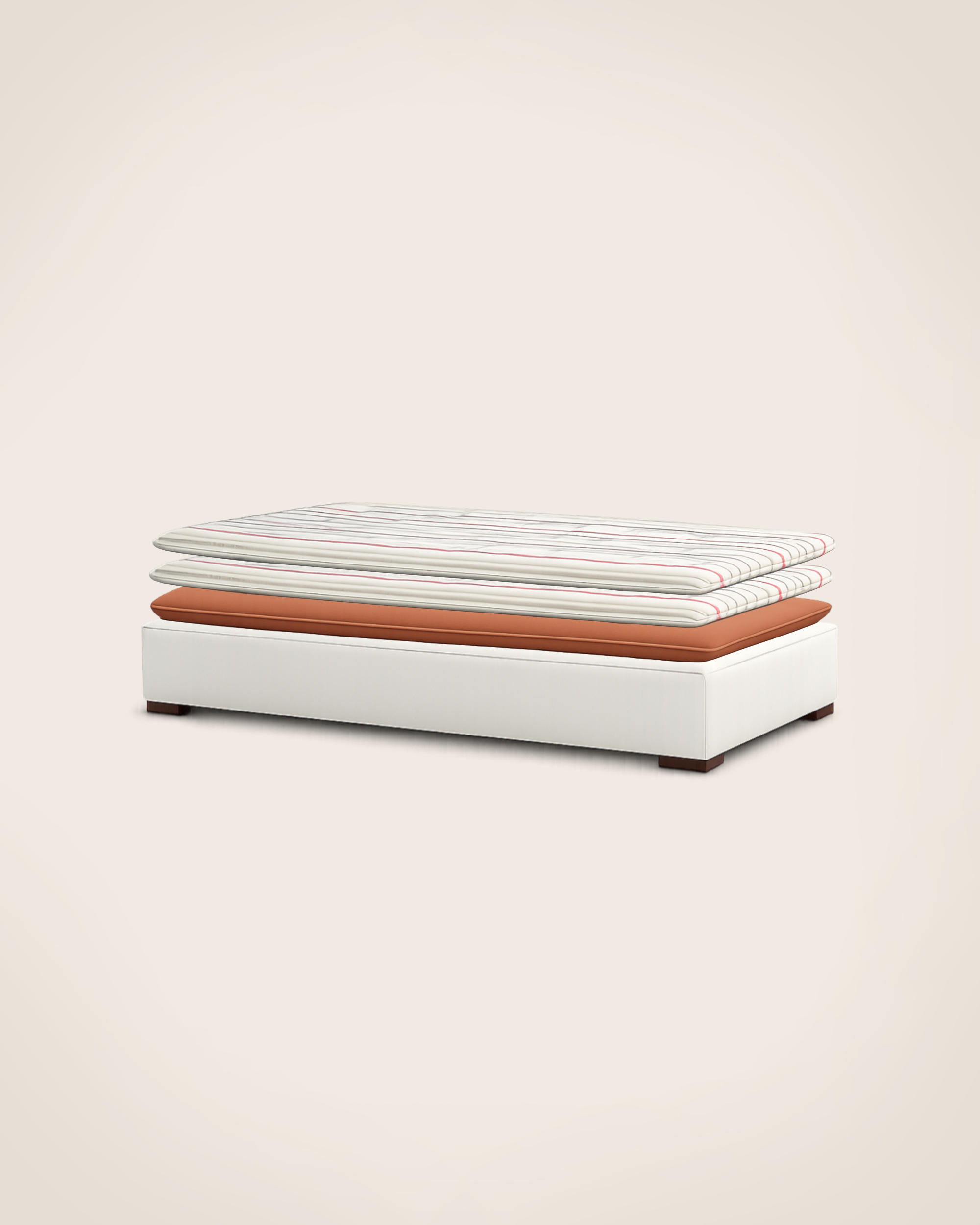 Divan Princesse - Structure Ecru