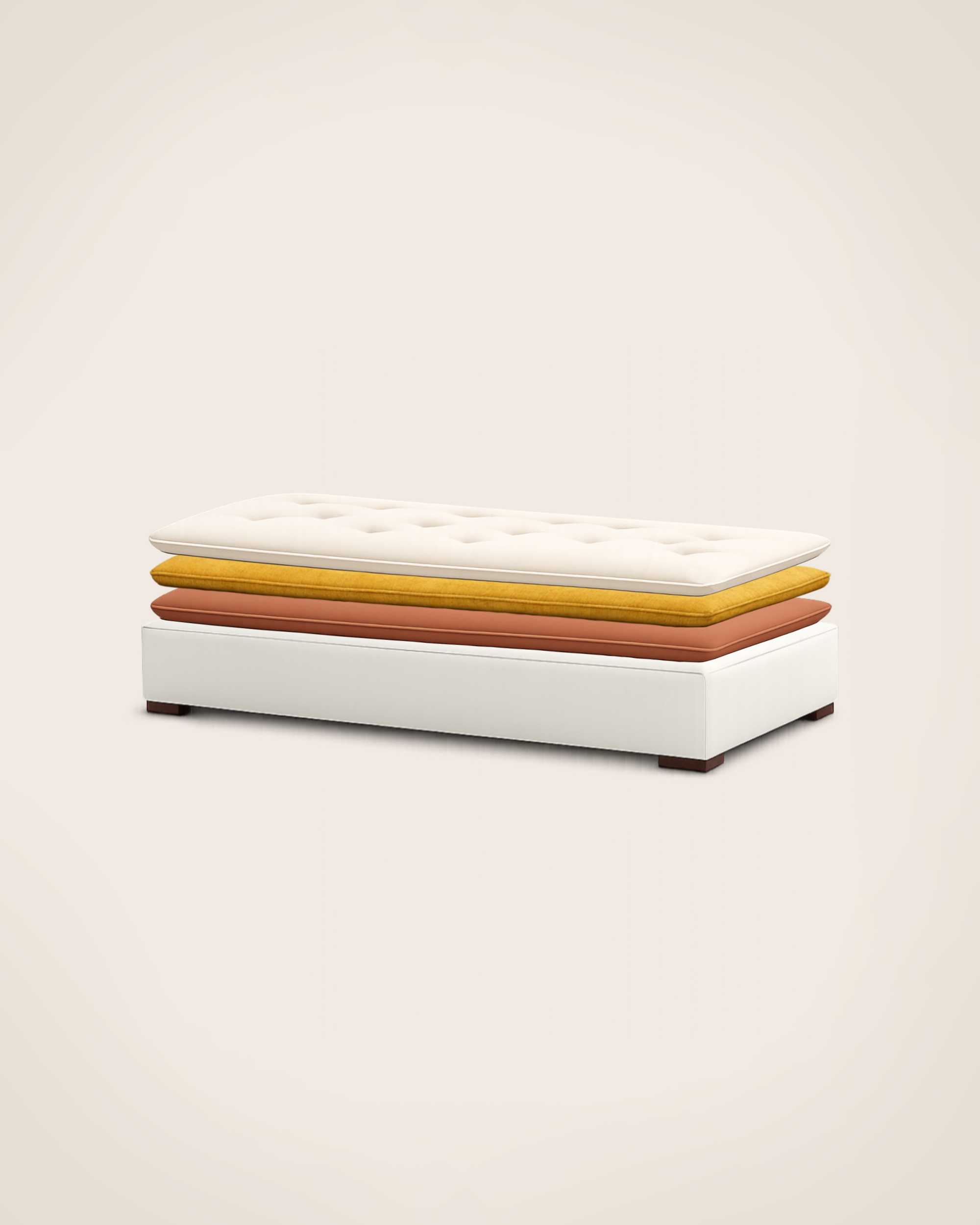Divan Princesse - Structure Ecru
