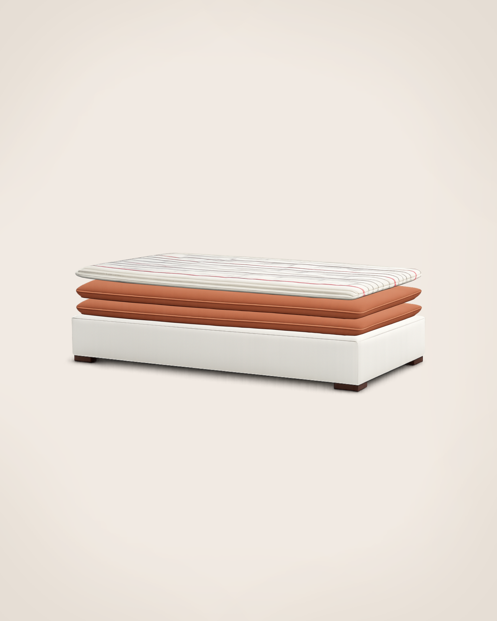 Divan Princesse - Structure Ecru