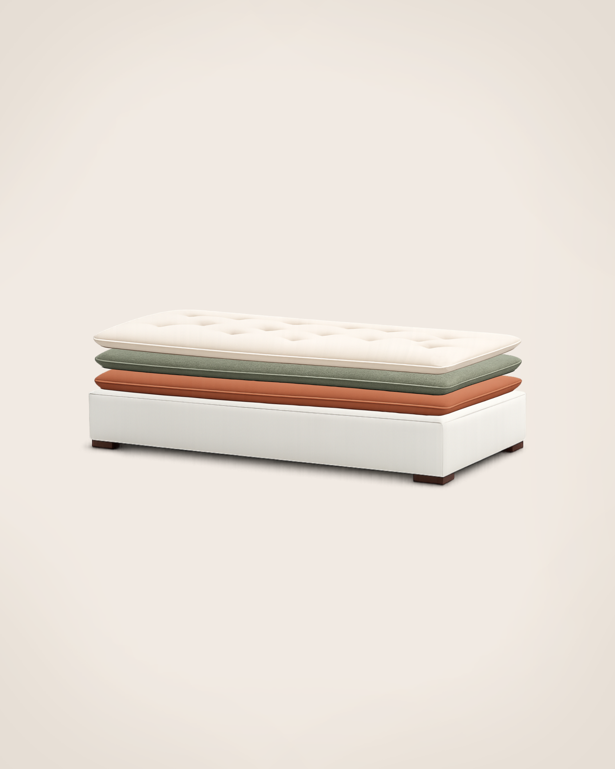 Divan Princesse - Structure Ecru