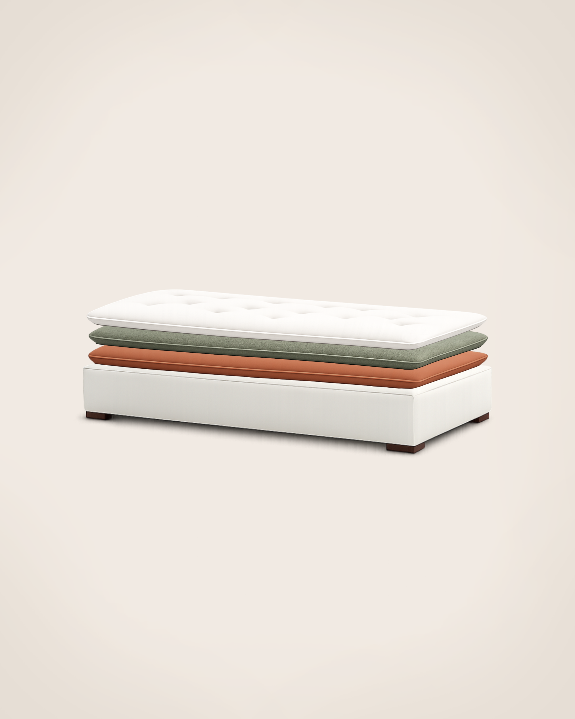 Divan Princesse - Structure Ecru