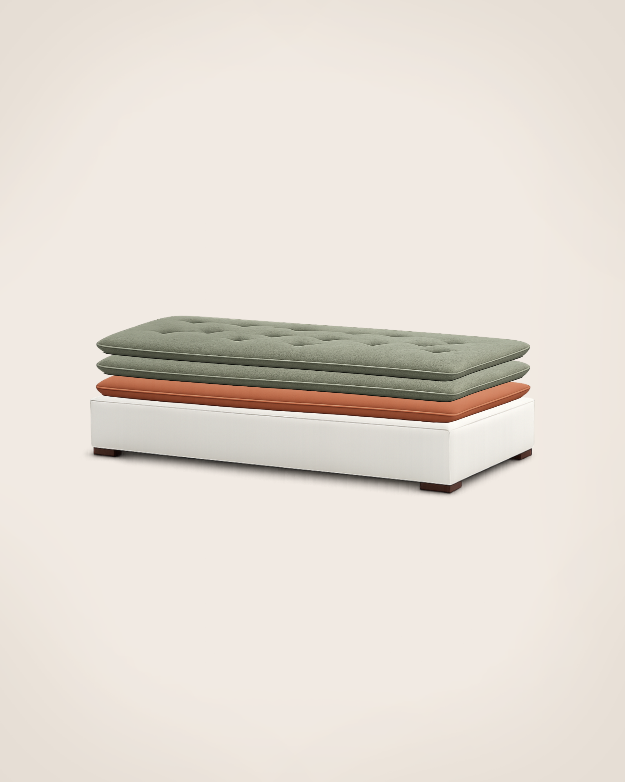 Divan Princesse - Structure Ecru