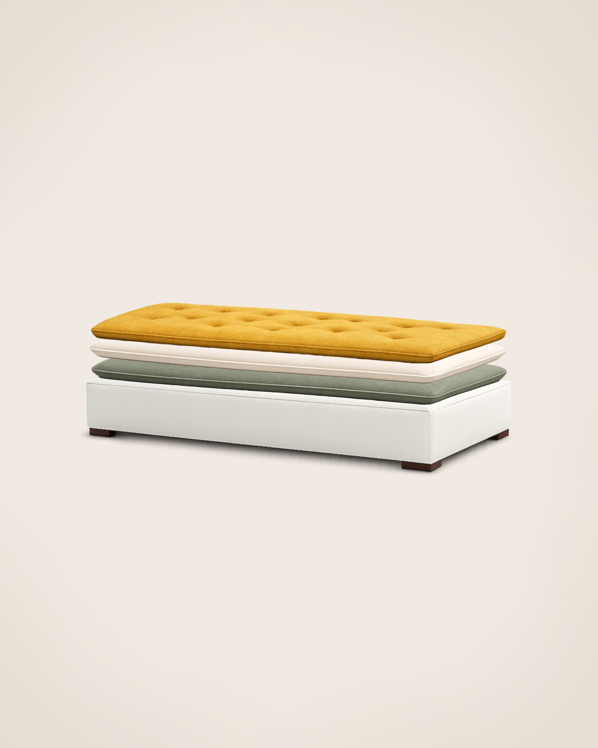 Divan Princesse - Structure Ecru