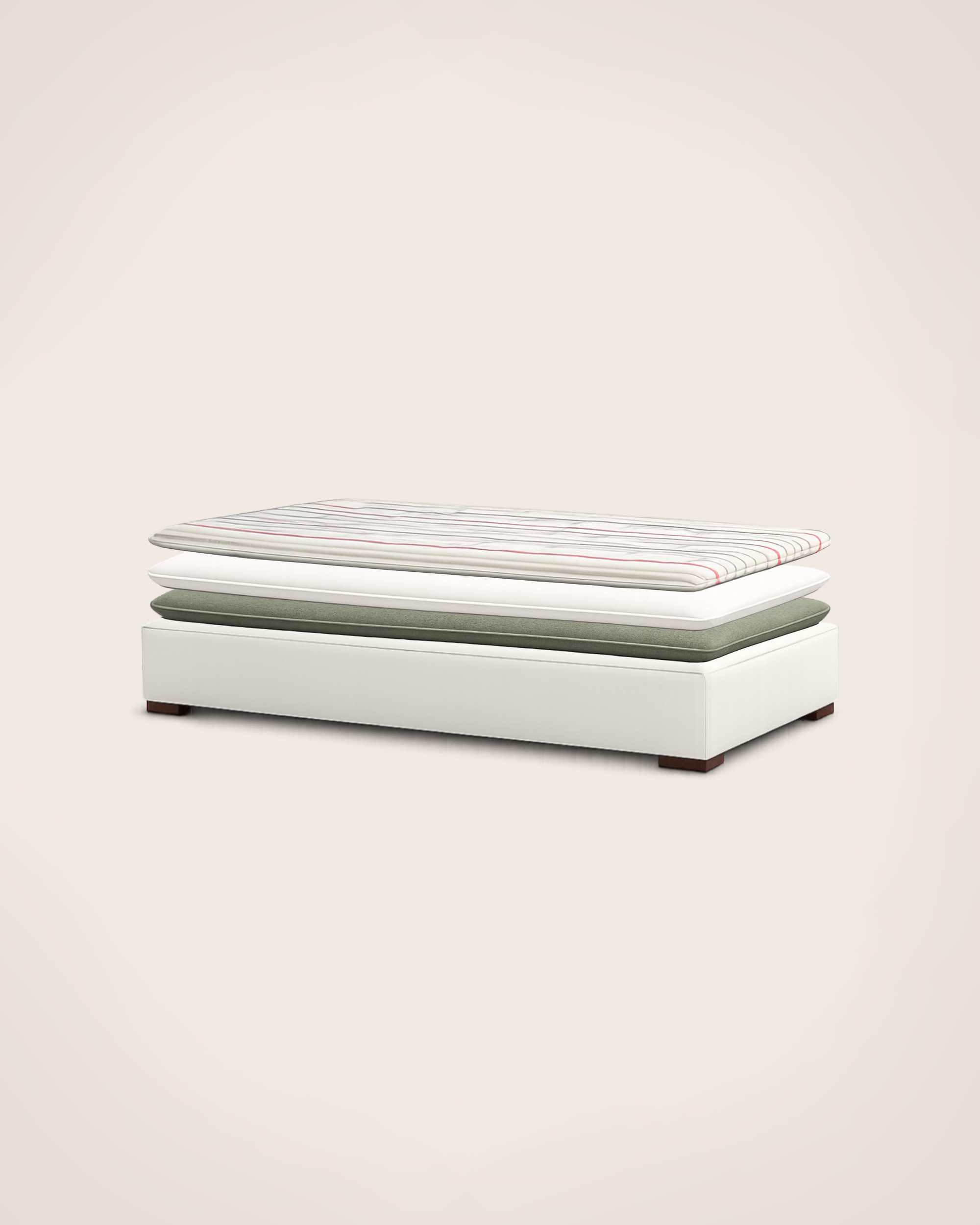 Divan Princesse - Structure Ecru