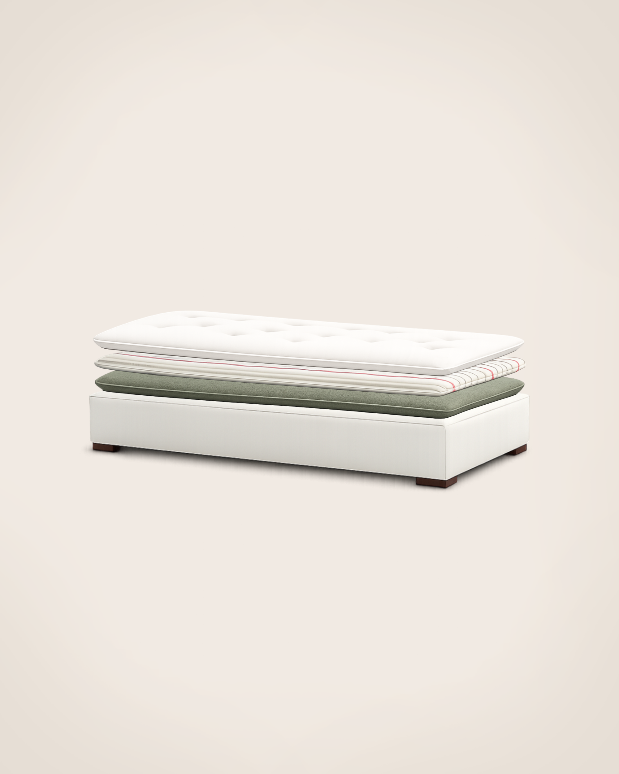 Divan Princesse - Structure Ecru