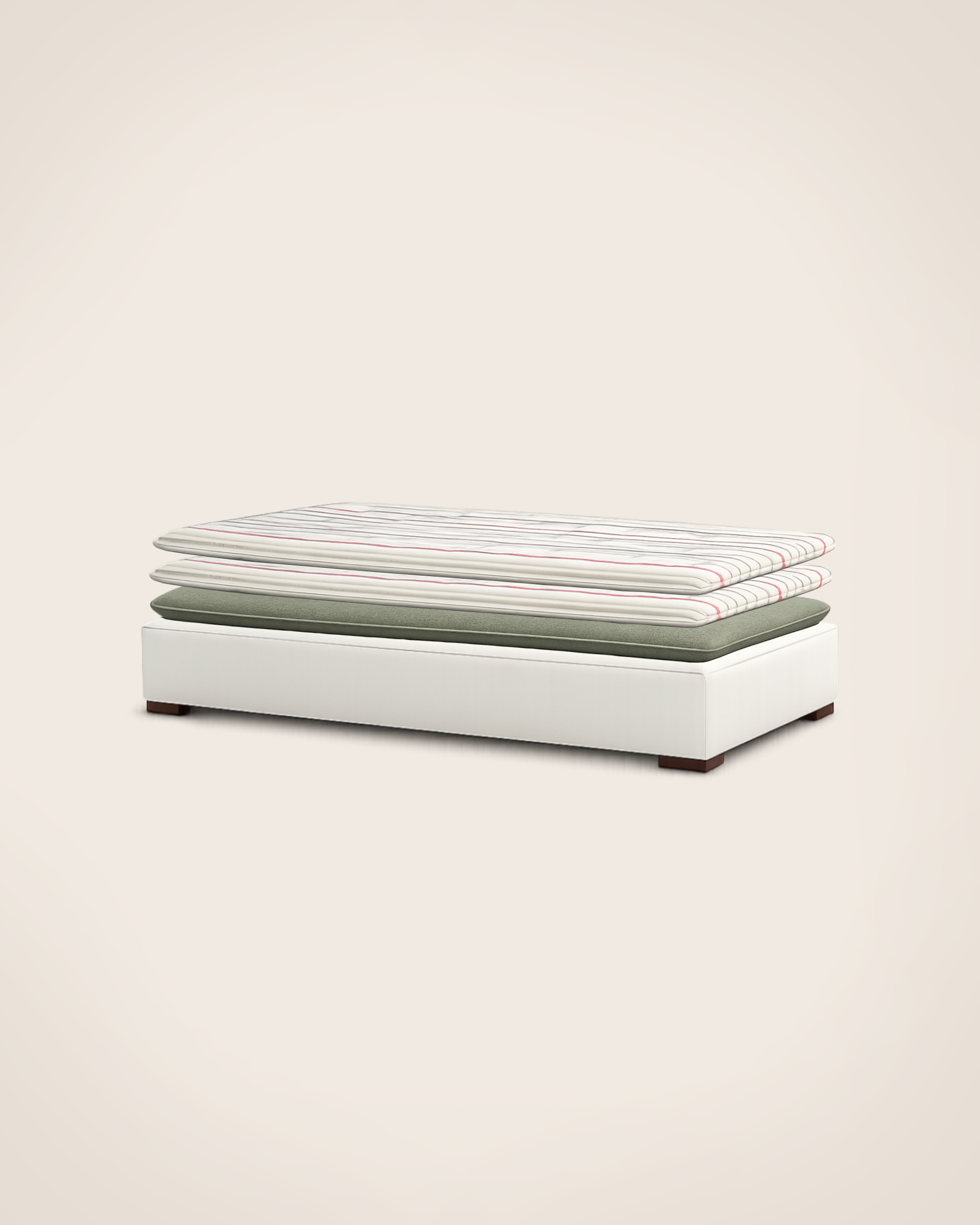 Divan Princesse - Structure Ecru