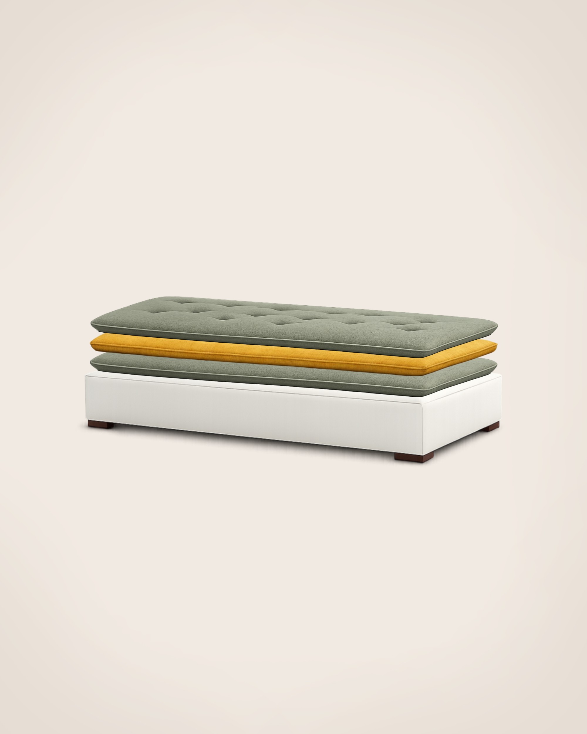Divan Princesse - Structure Ecru