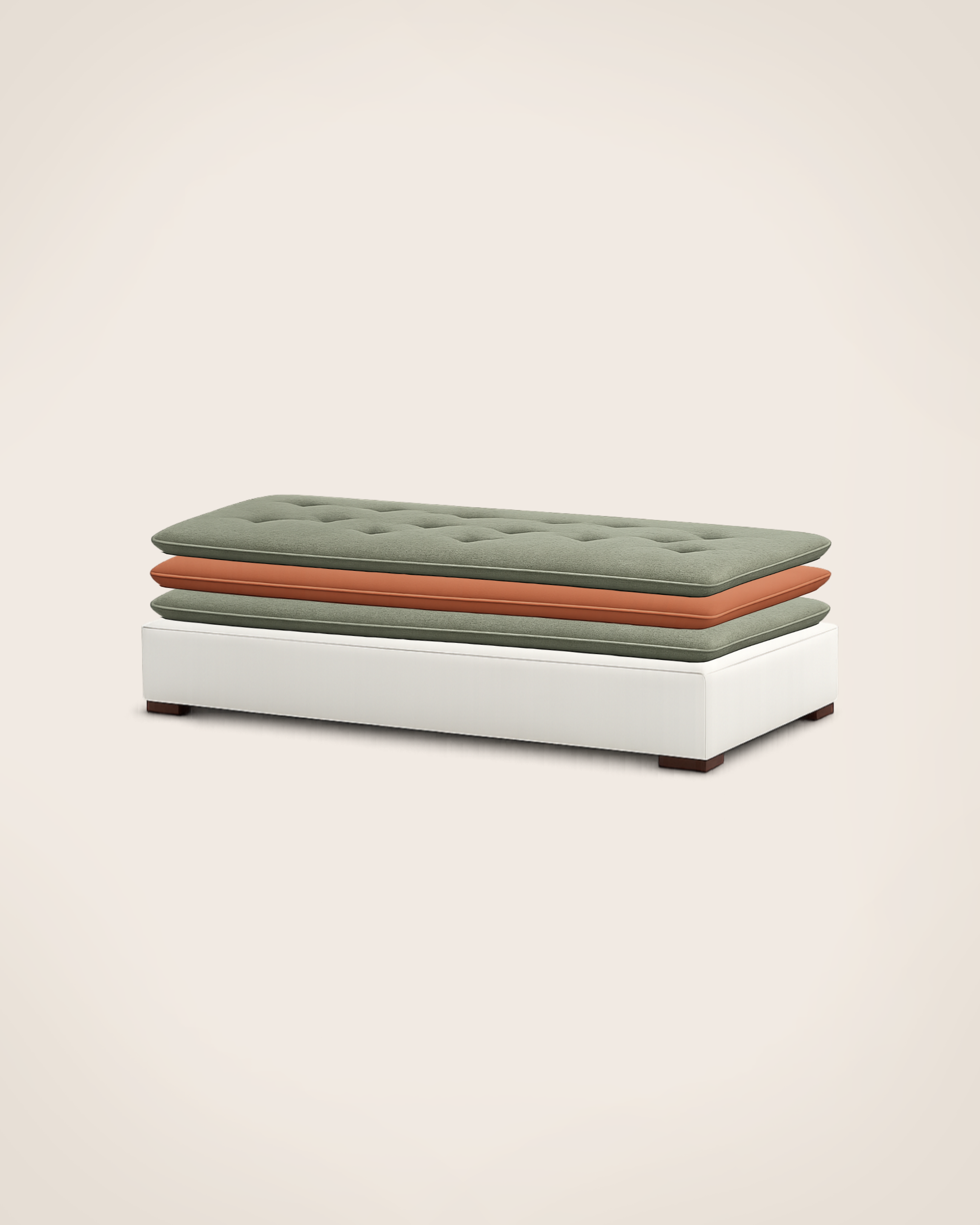Divan Princesse - Structure Ecru