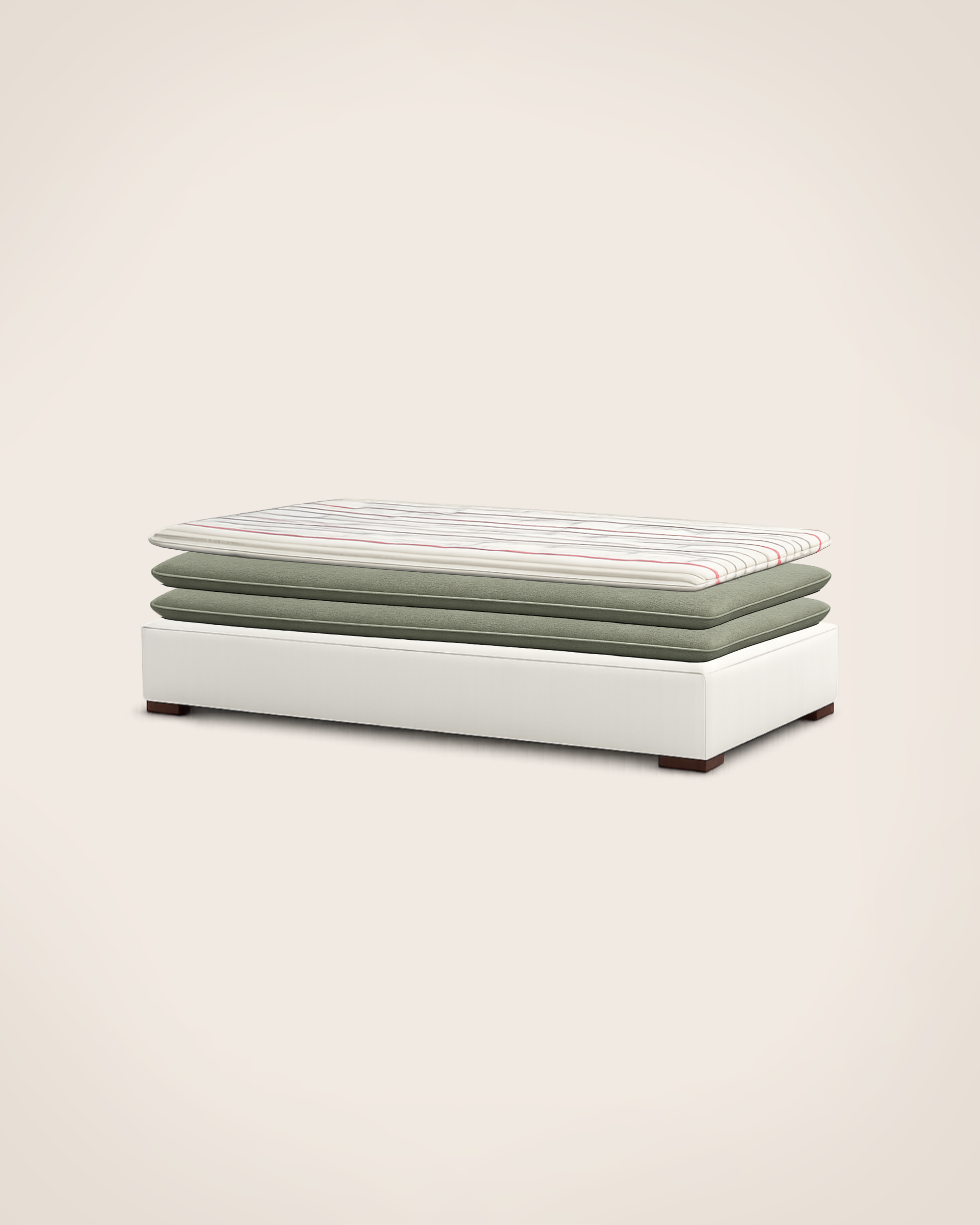 Divan Princesse - Structure Ecru