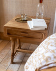 Table de chevet Elior naturel